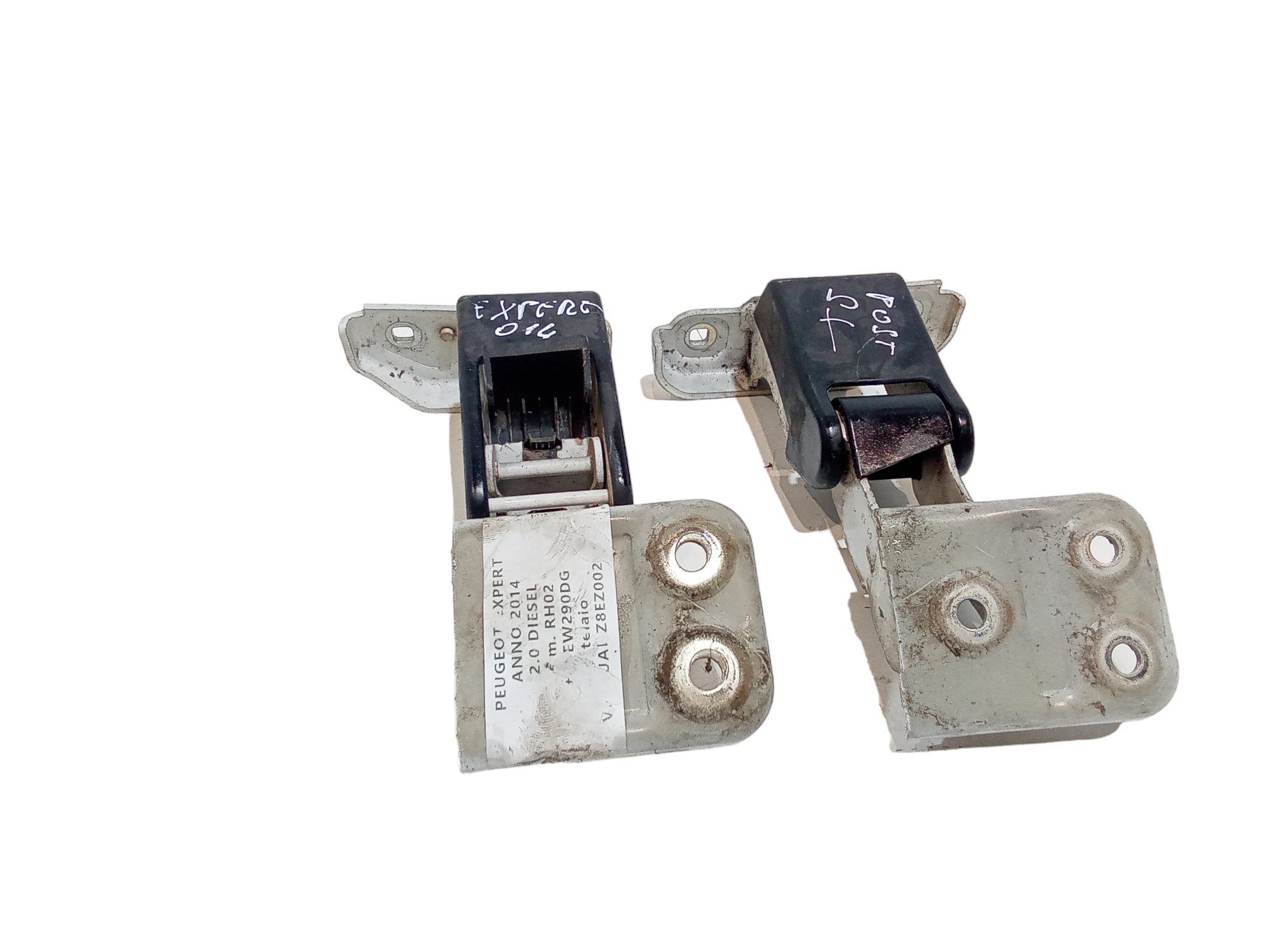 Coppia cerniere porta posteriore SX per Peugeot Expert 3 Serie (2007 - In produzione)