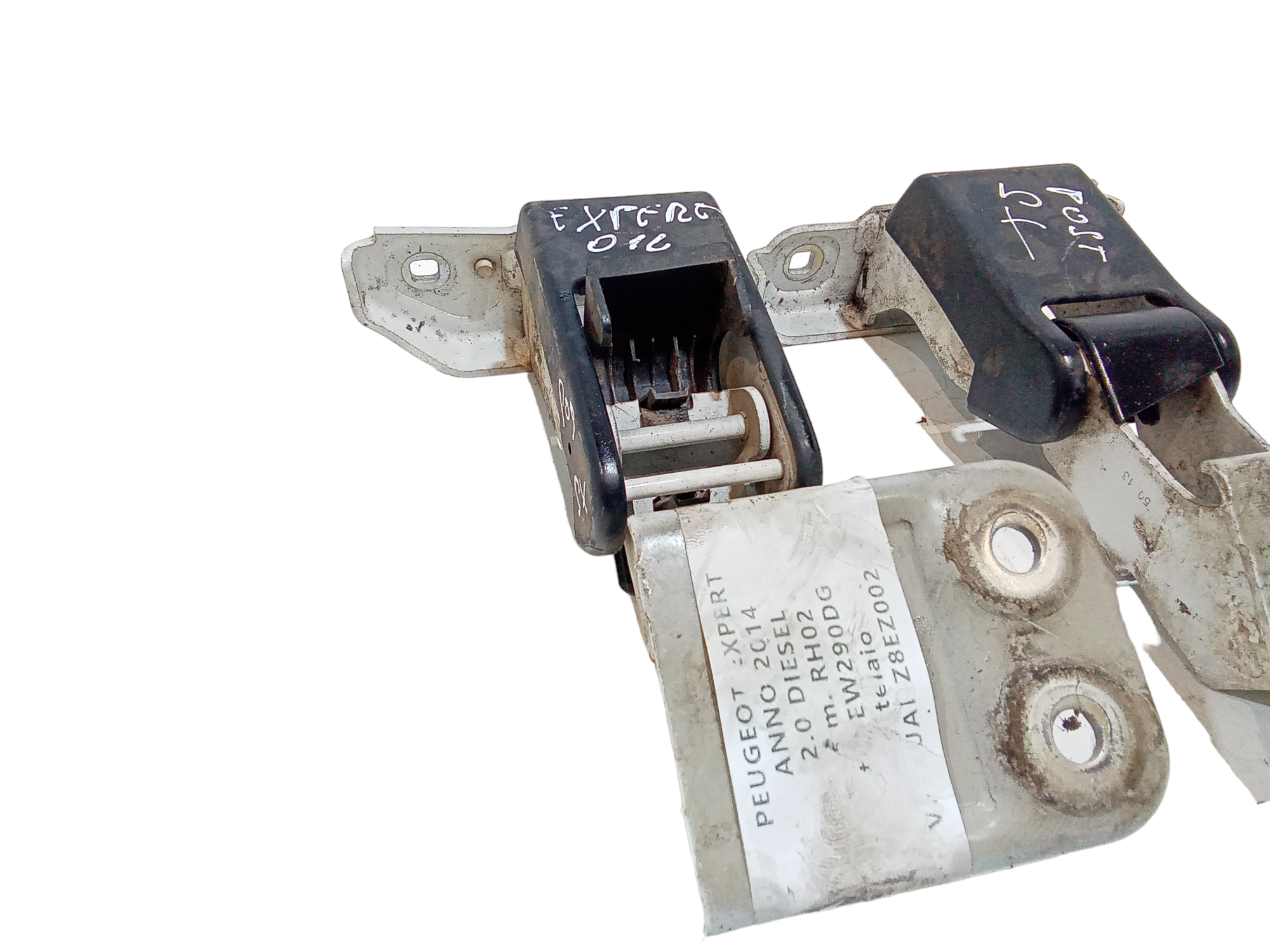 Coppia cerniere porta posteriore SX per Peugeot Expert 3 Serie (2007 - In produzione)