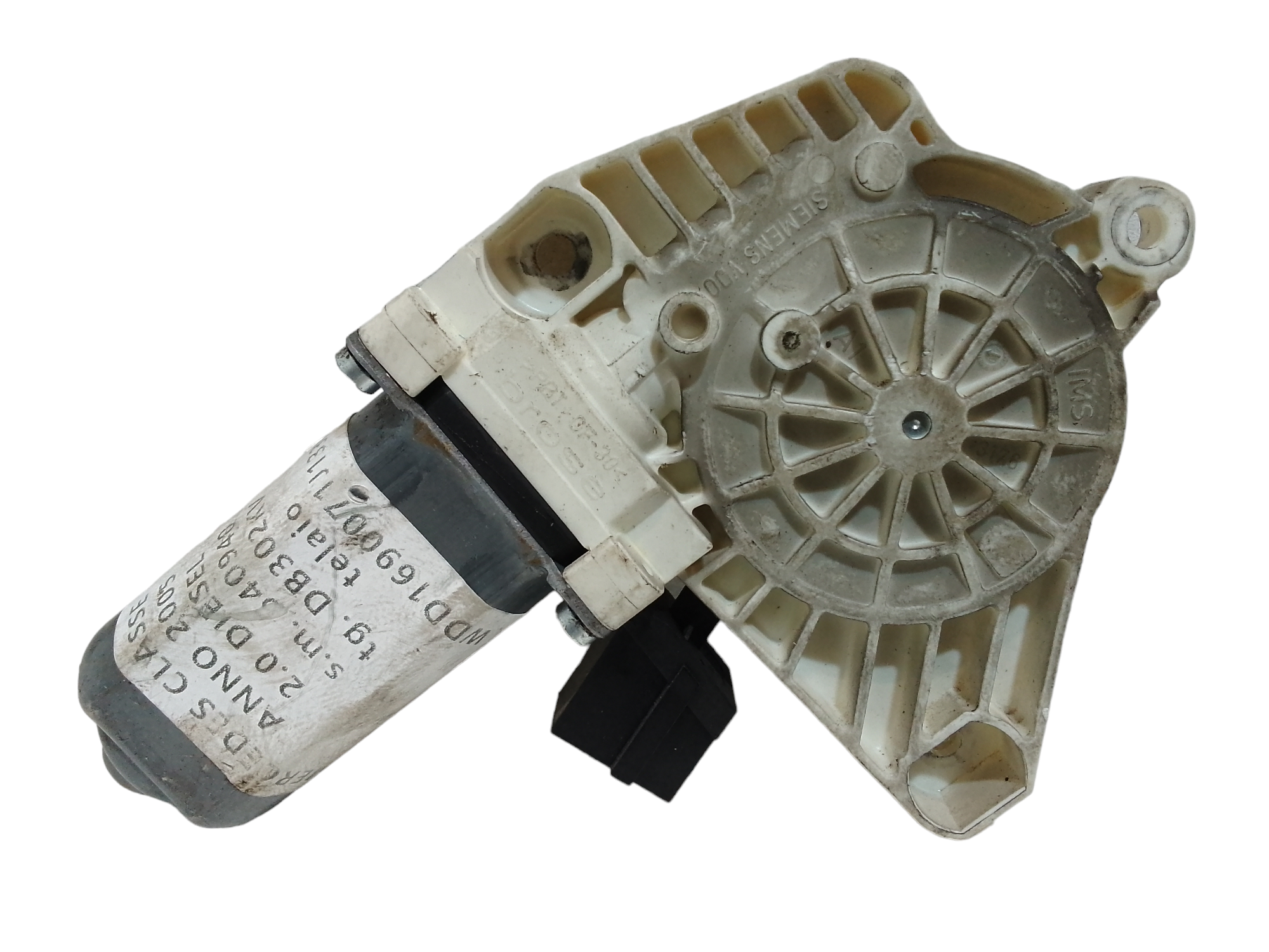 Motorino Alzavetro anteriore Sinistro per Mercedes Classe A W169 3 Serie (2004 - 2008)