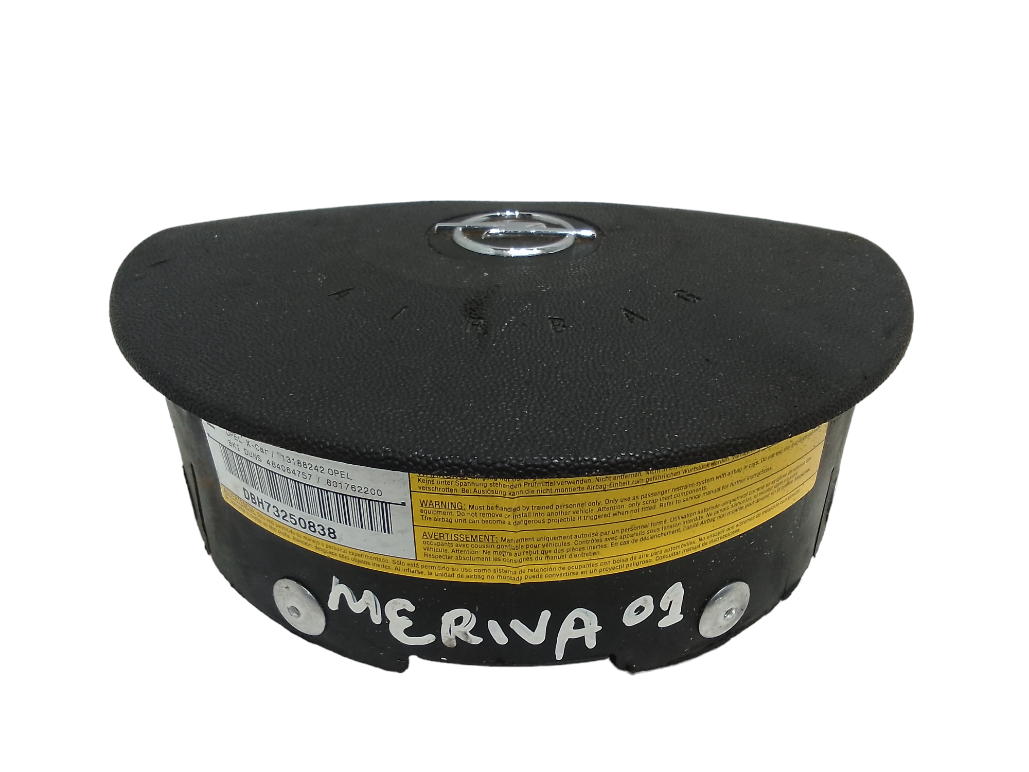 Airbag Volante per Opel Meriva 1 Serie (2003 - 2006)