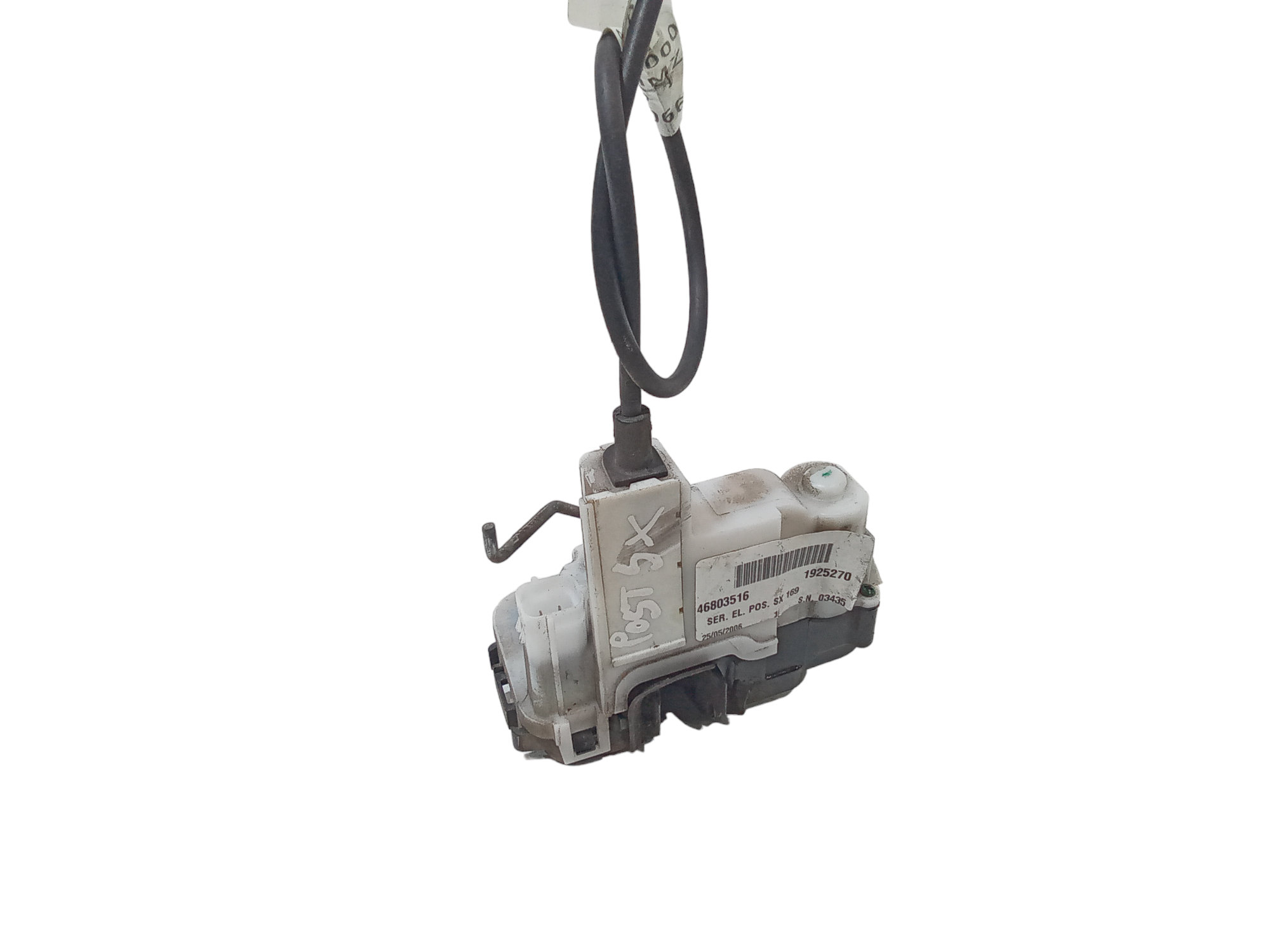 Serratura Posteriore Sinistra per Fiat Panda 2 Serie (2003 - 2010)