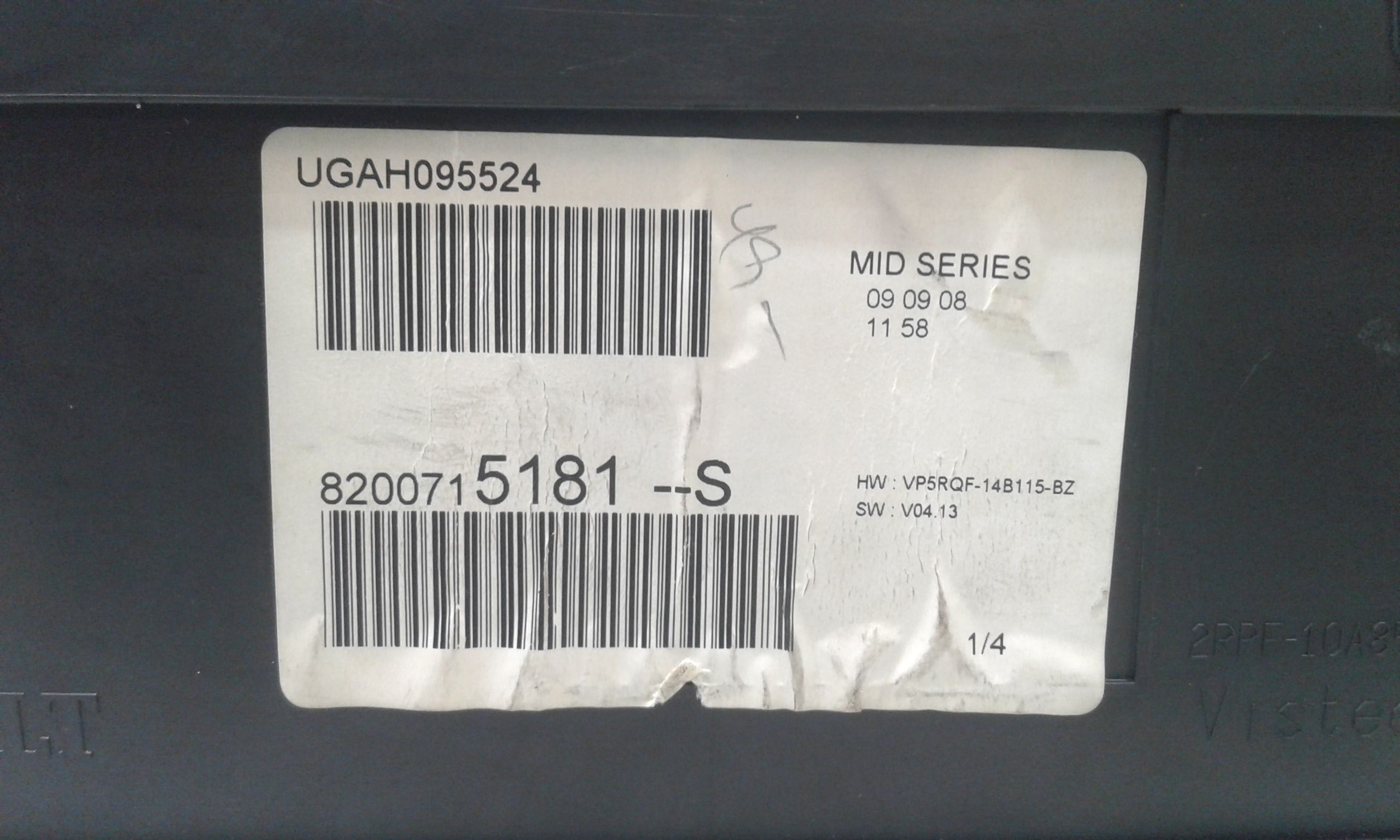 Quadro Strumenti RENAULT Clio Serie (08>15)