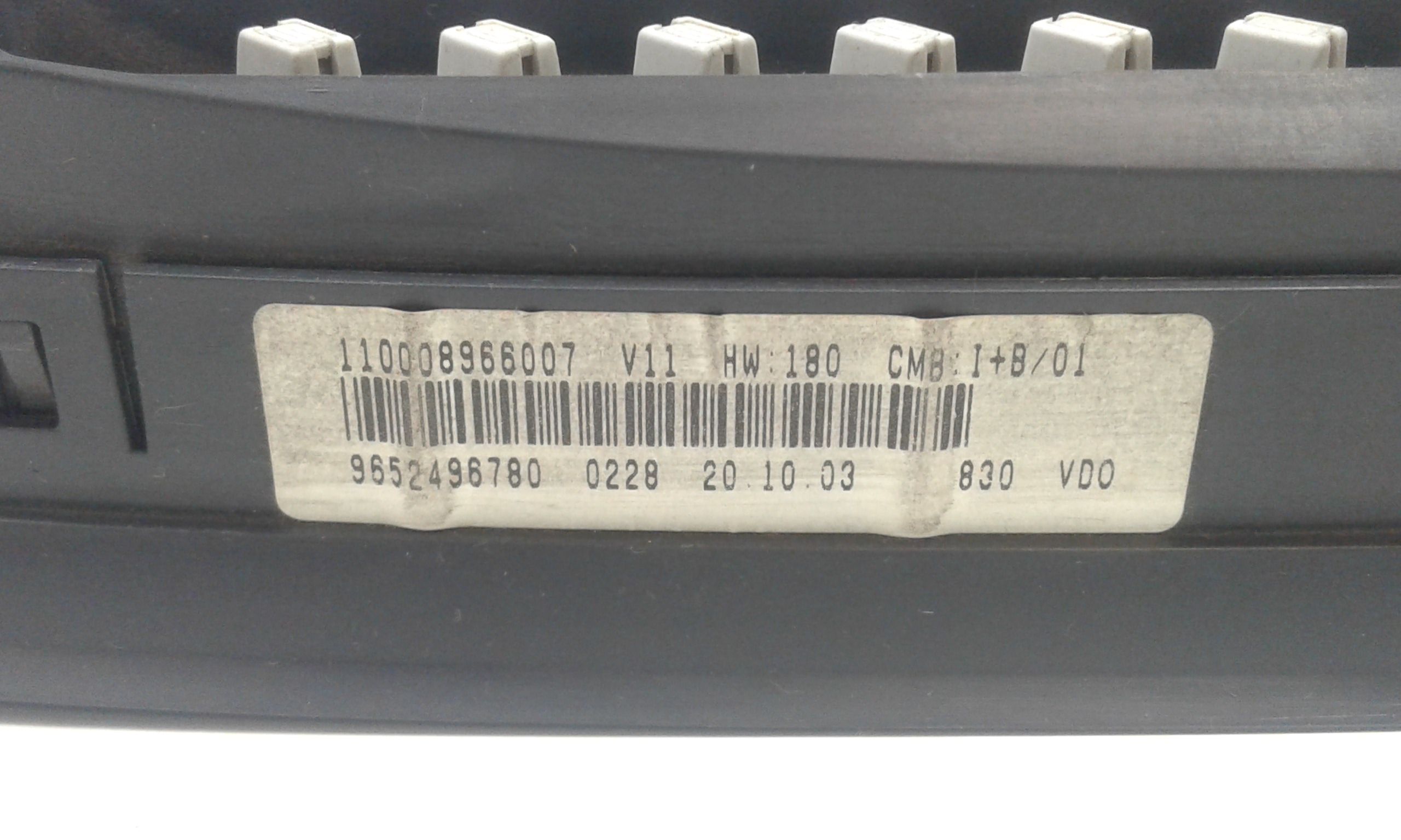 Quadro Strumenti CITROEN Xsara Picasso 1 Serie