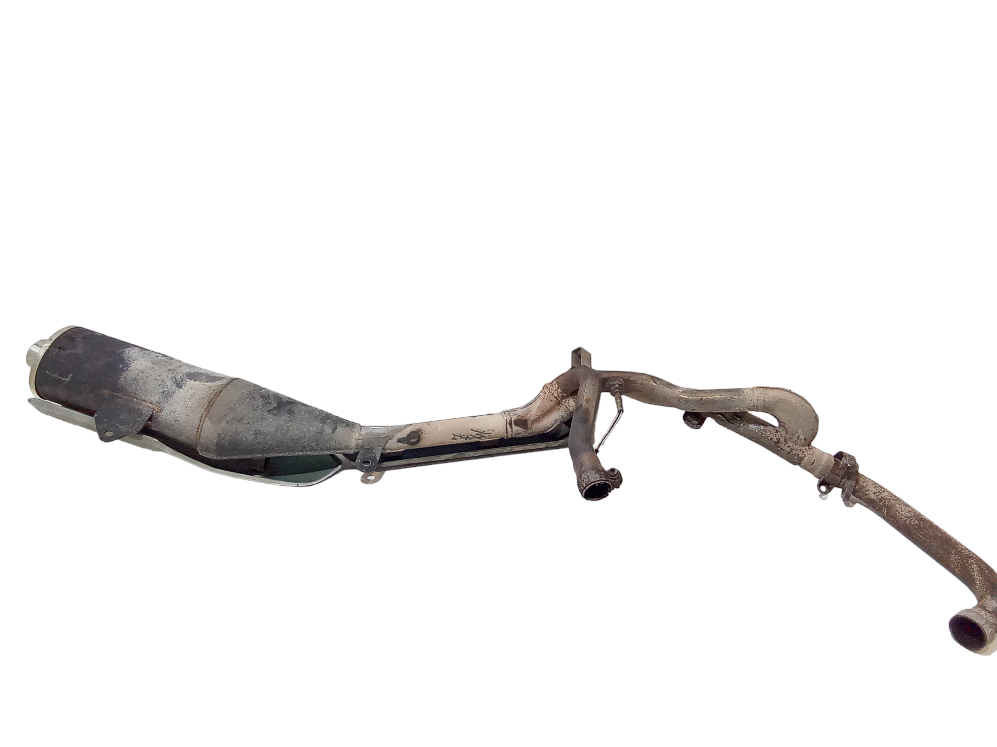 Marmitta completa di terminale scarico per Suzuki V-Strom 650cc DL (2004 - 2006)