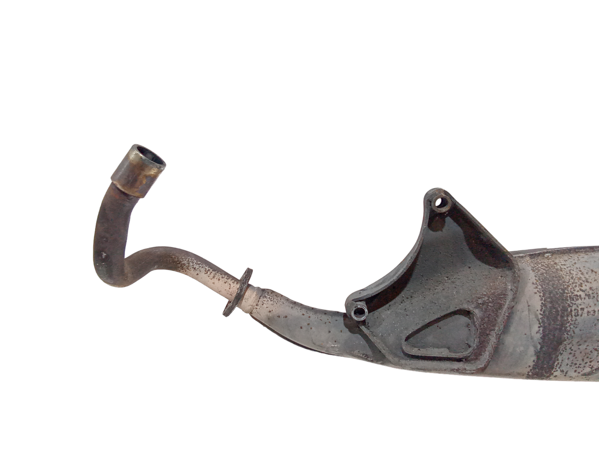 Marmitta completa di terminale scarico per Piaggio Vespa 125cc Lx (2005 - 2011)