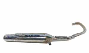 Marmitta completa di terminale scarico per Yamaha YBR 125cc (2005 - 2009)