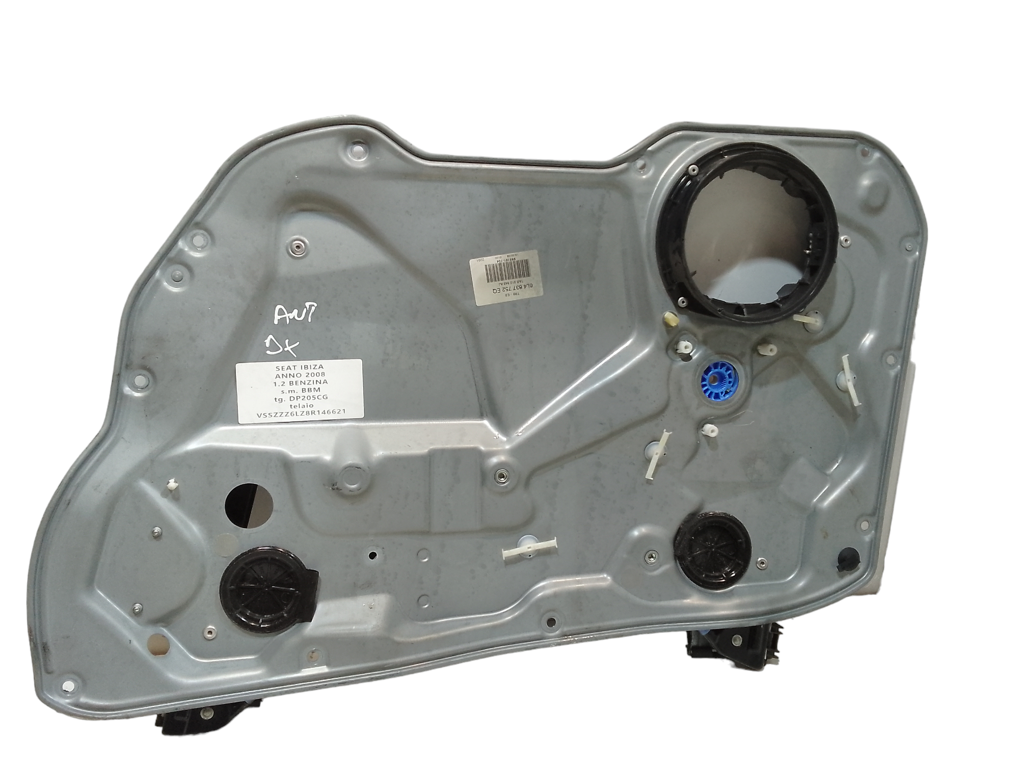 Cremagliera anteriore destra passeggero per Seat Ibiza Serie (05>08) (2005 - 2008)