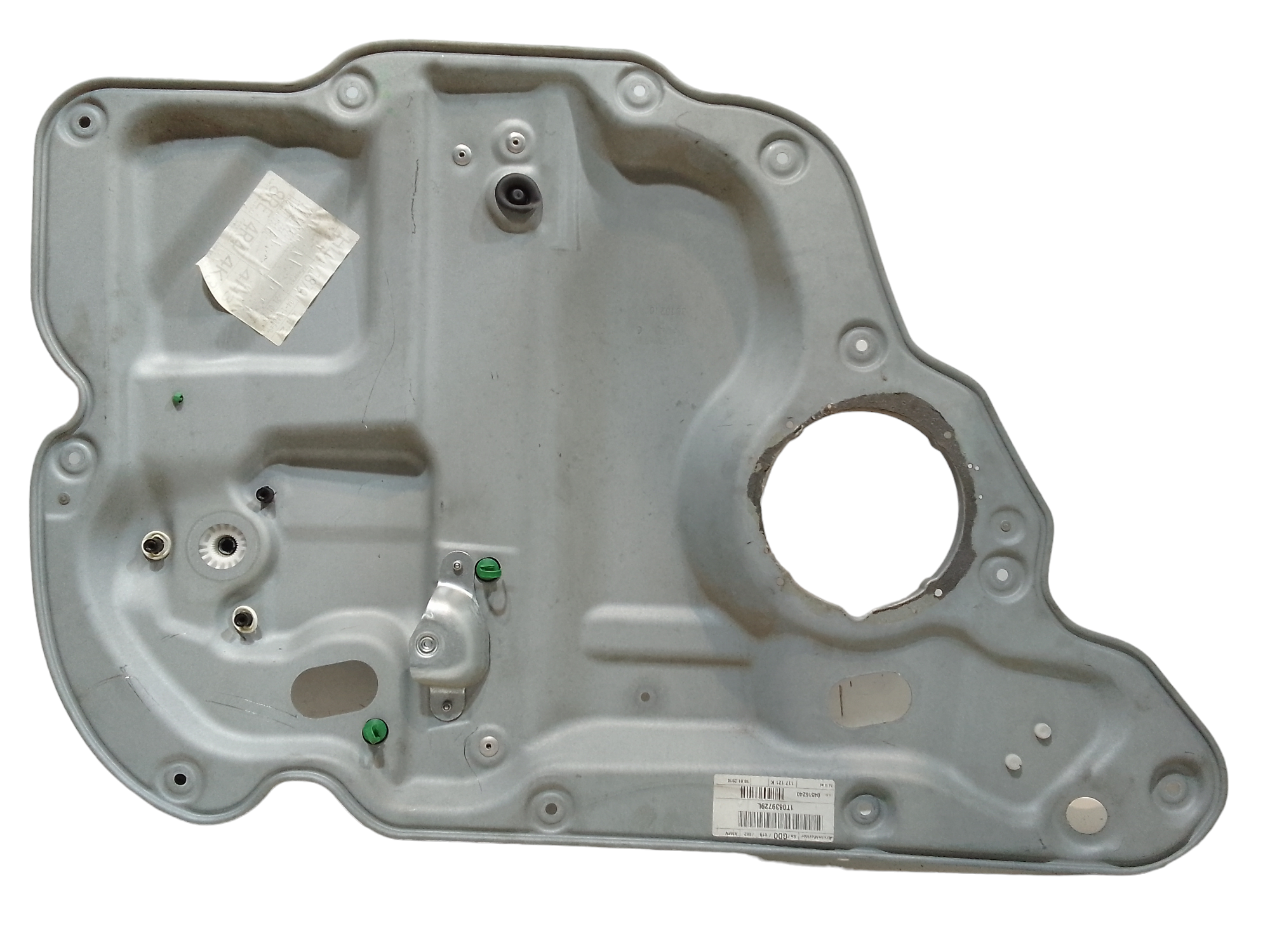 Cremagliera posteriore sinistra guida per Volkswagen Touran 2 Serie (2007 - 2010)