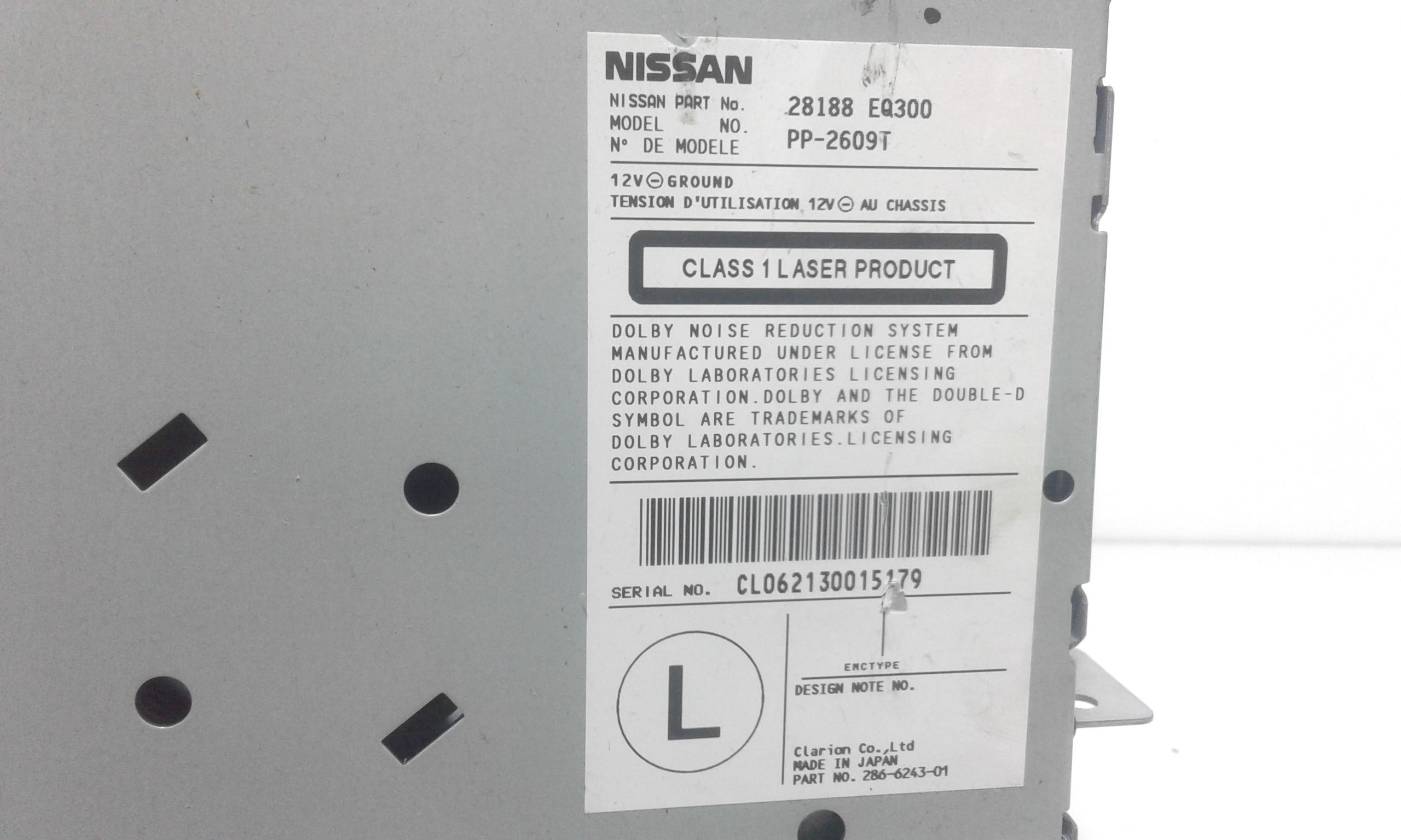 Autoradio NISSAN X-Trail 1 Serie