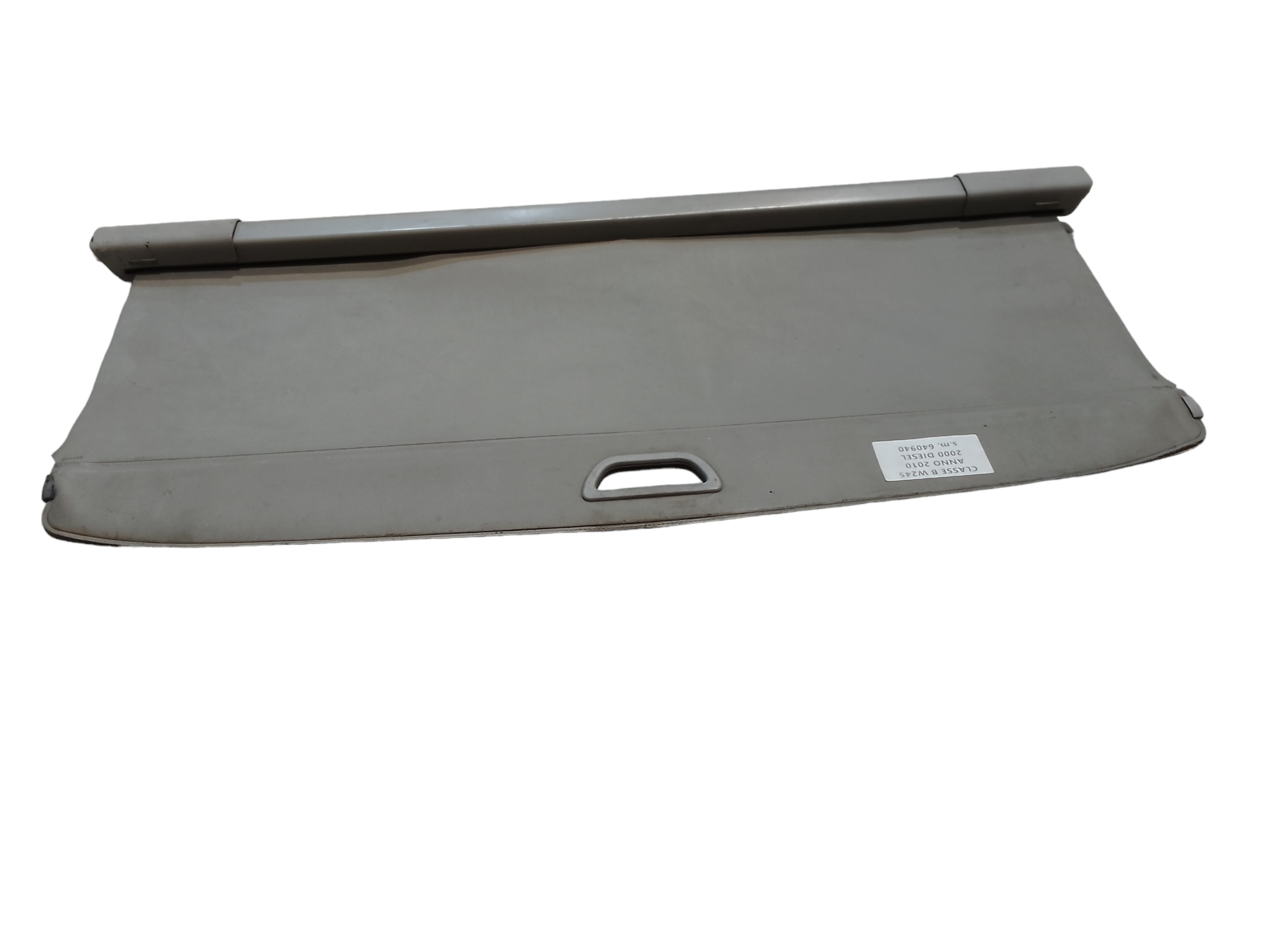 Cappelliera posteriore per Mercedes Classe B W245 1 Serie (2005 - 2011)