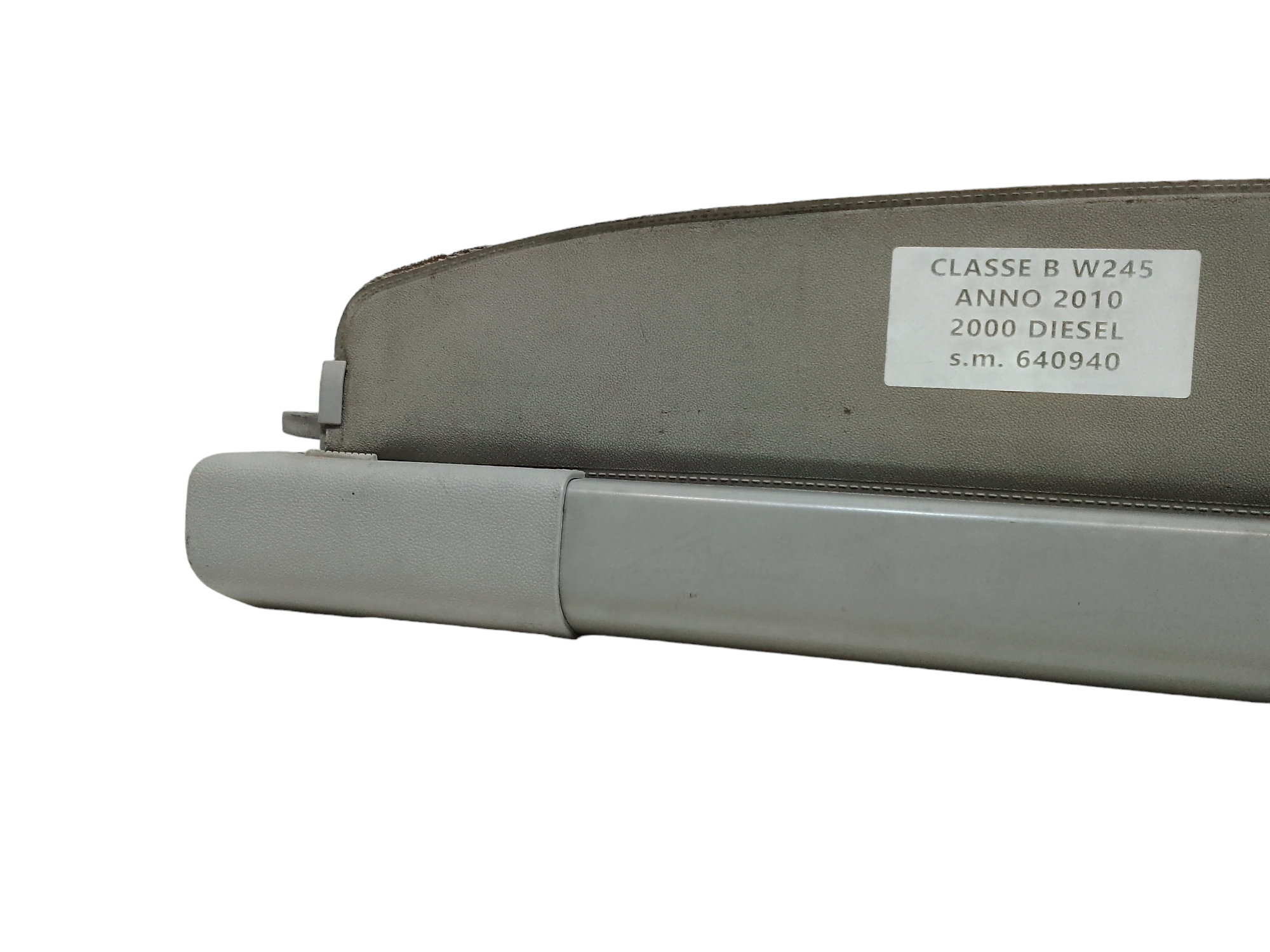 Cappelliera posteriore per Mercedes Classe B W245 1 Serie (2005 - 2011)