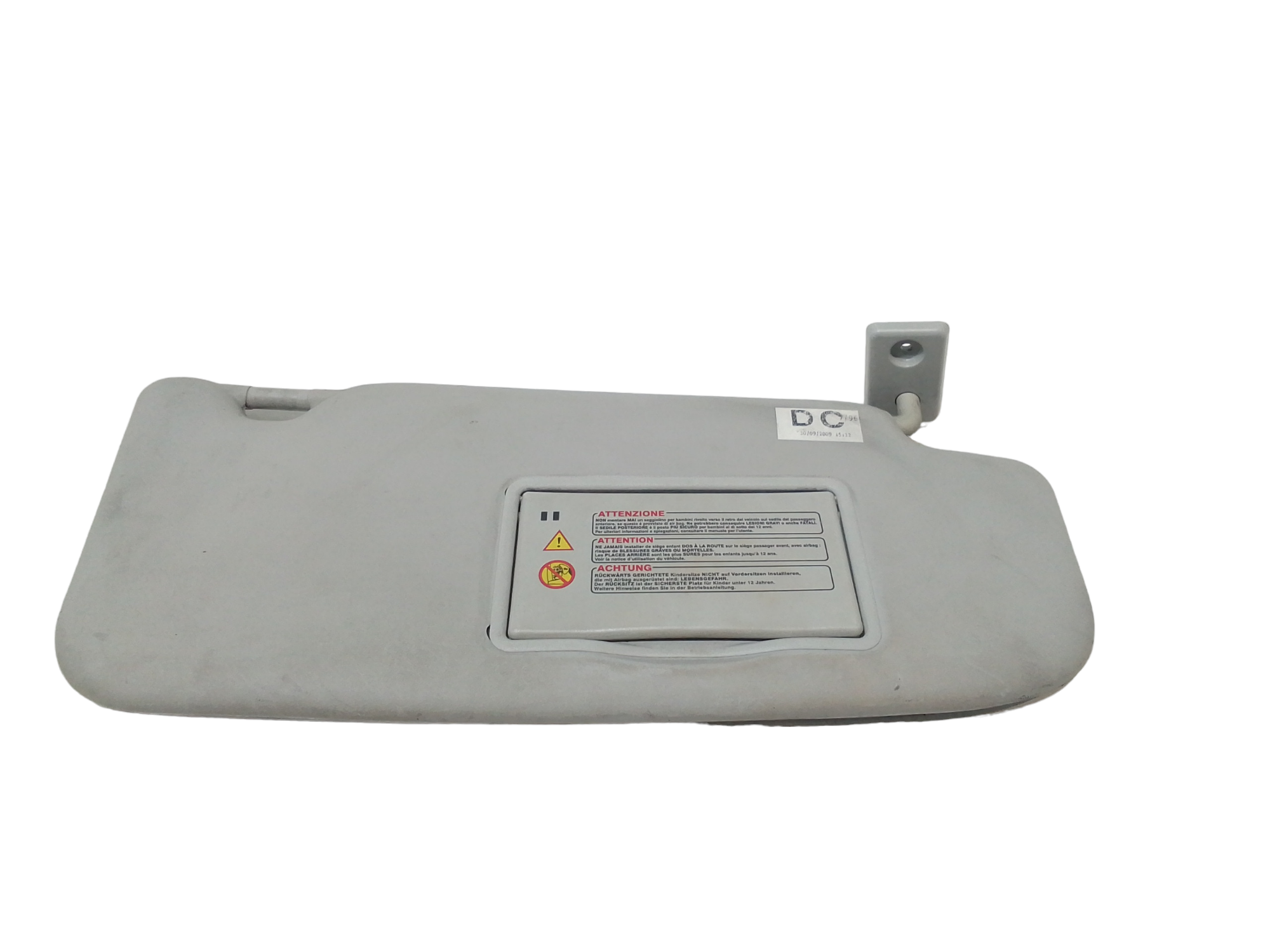 Parasole aletta Lato Passeggero per Nissan Qashqai +2 (2008 - 2013)