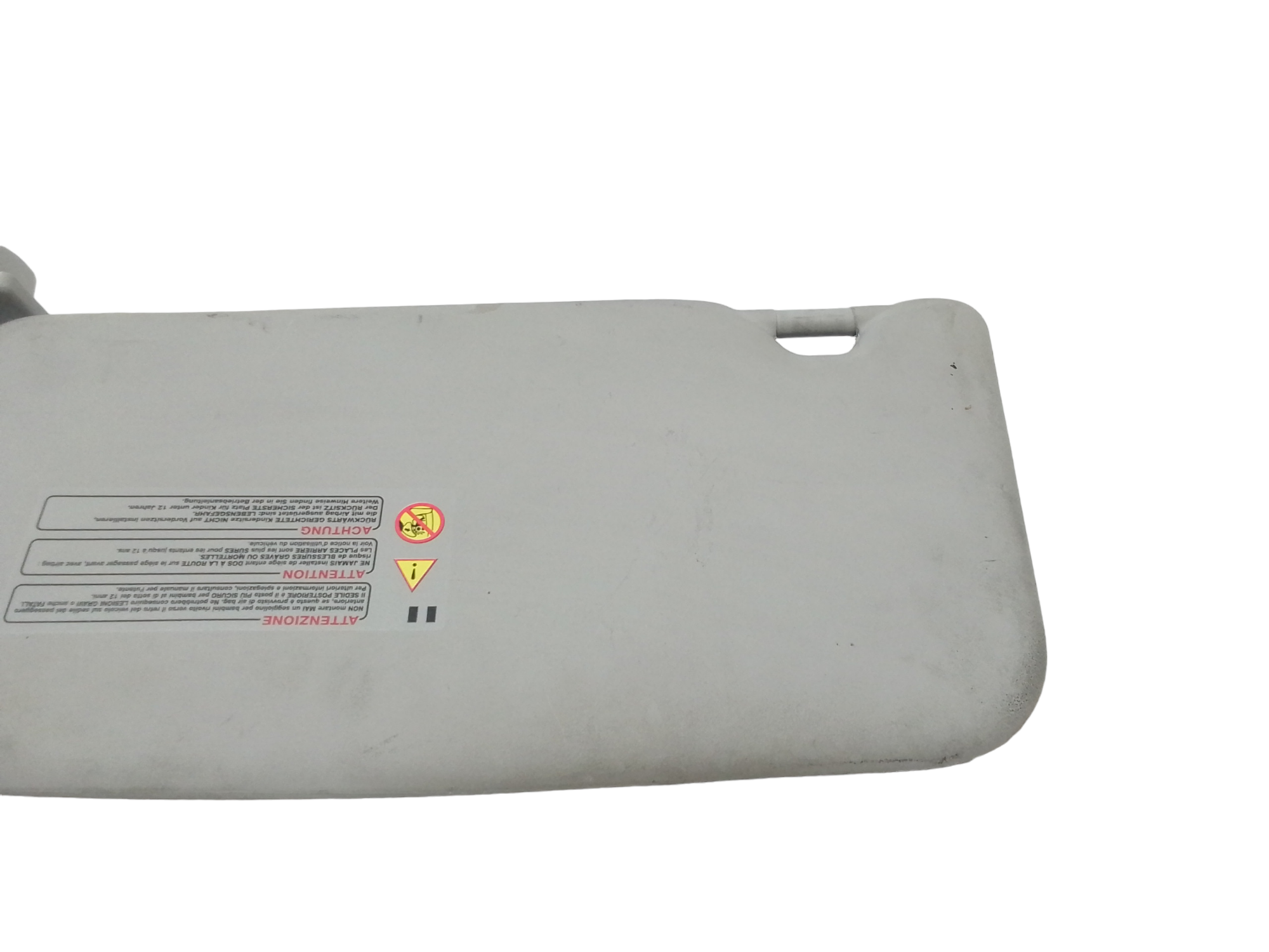 Parasole aletta Lato Passeggero per Nissan Qashqai +2 (2008 - 2013)