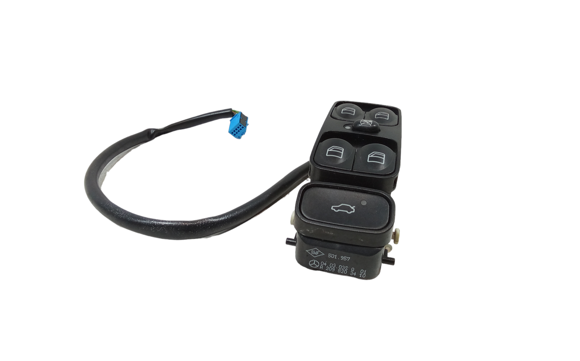 Pulsantiera anteriore sinistra Guida per Mercedes Clk Coup W209 (2002 - In produzione)