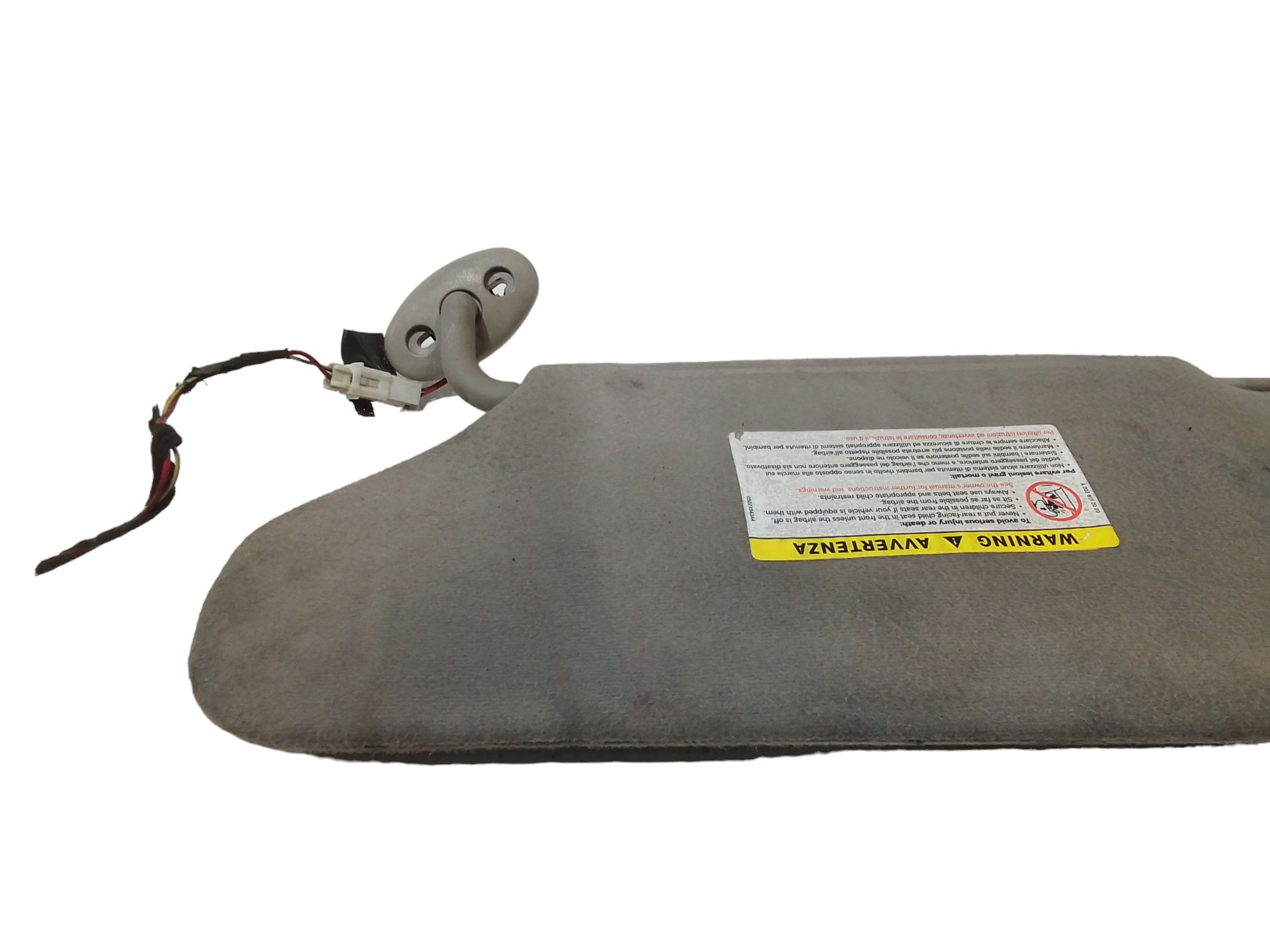 Parasole aletta Lato Passeggero per Jeep Cherokee 4 Serie (2005 - 2008)