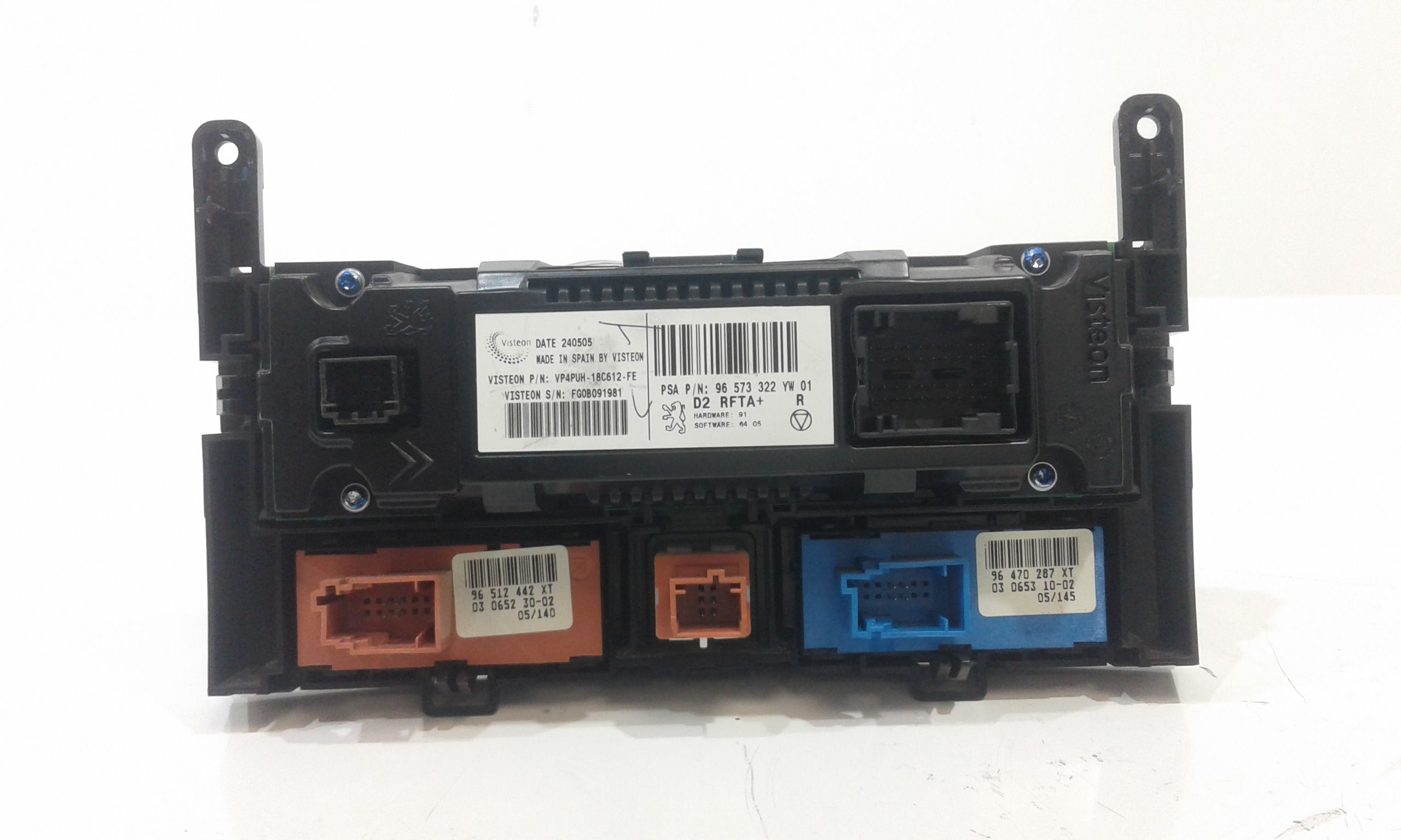 Comandi Clima PEUGEOT 407 S. Wagon