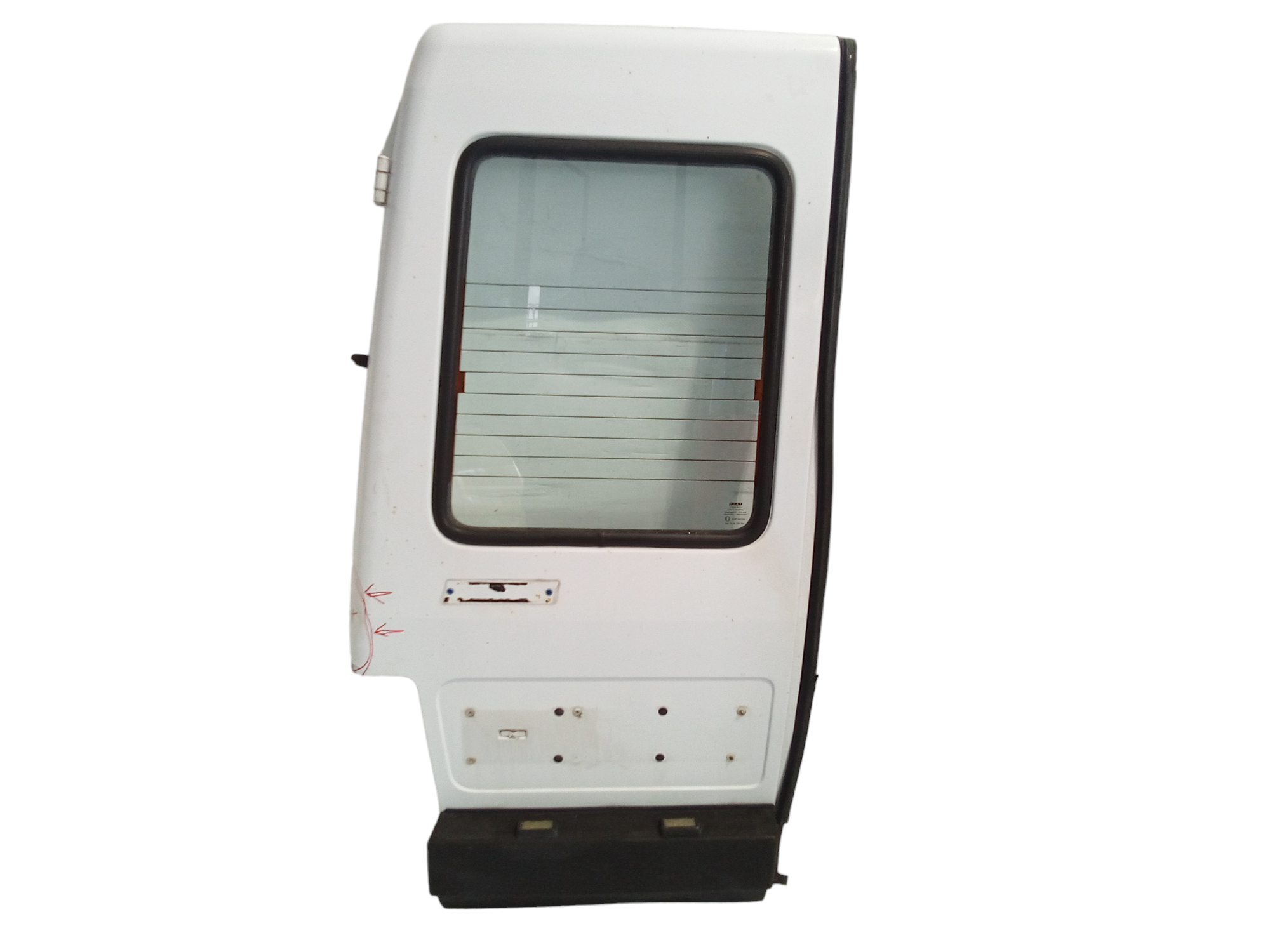 Porta carico posteriore a battente SX lato guida vetrata per Fiat Fiorino 1 Serie (1987 - 2003)