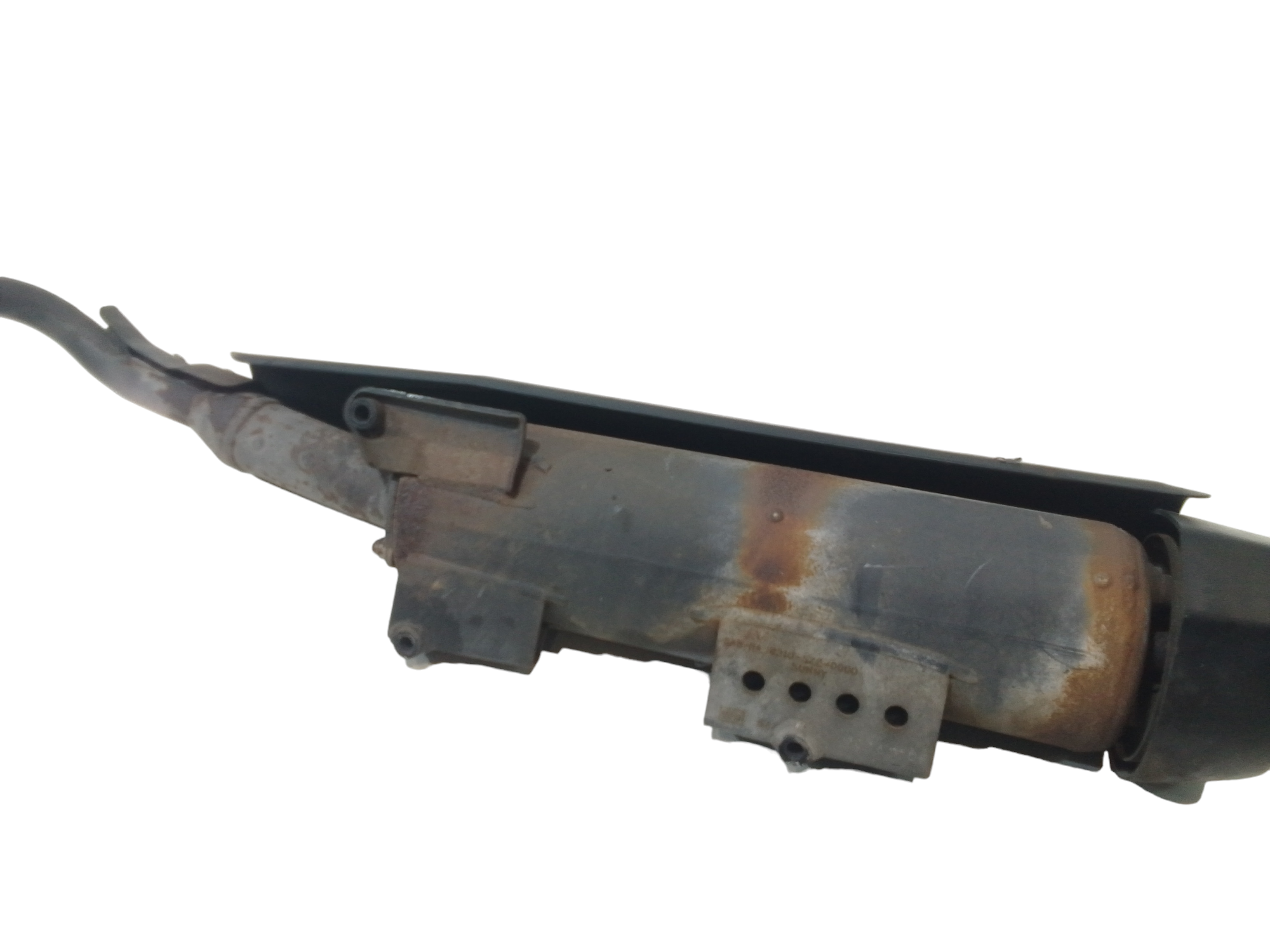 Marmitta completa di terminale scarico per Daelim S3 250cc (2017 - 2018)