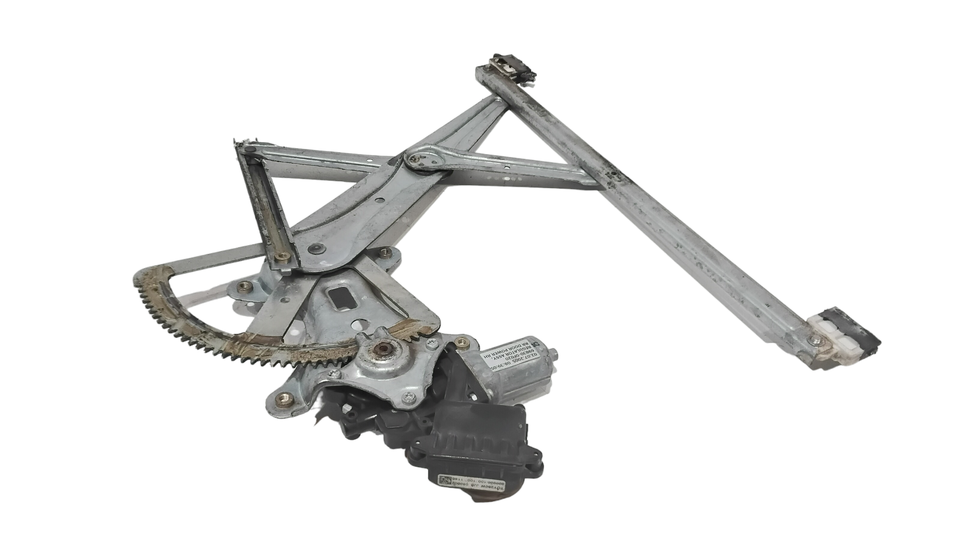 Cremagliera anteriore destra passeggero per Toyota Corolla Verso 2 Serie (2004 - 2009)