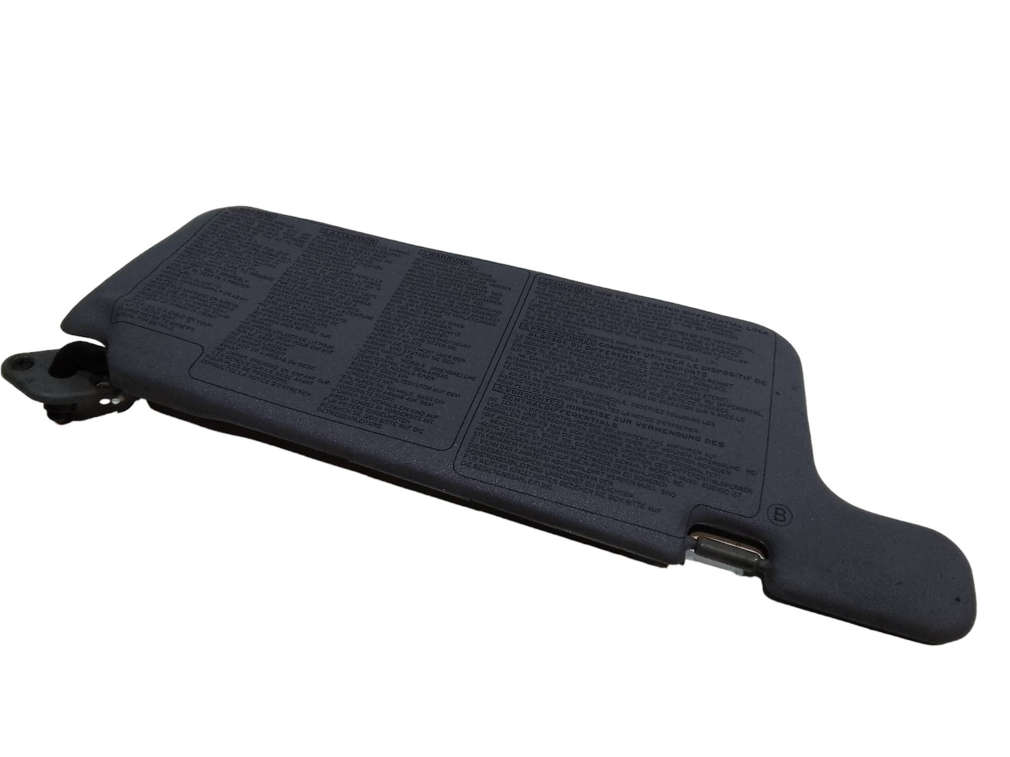 Parasole aletta anteriore Lato Guida per Daihatsu Terios 1 Serie (1997 - 2006)