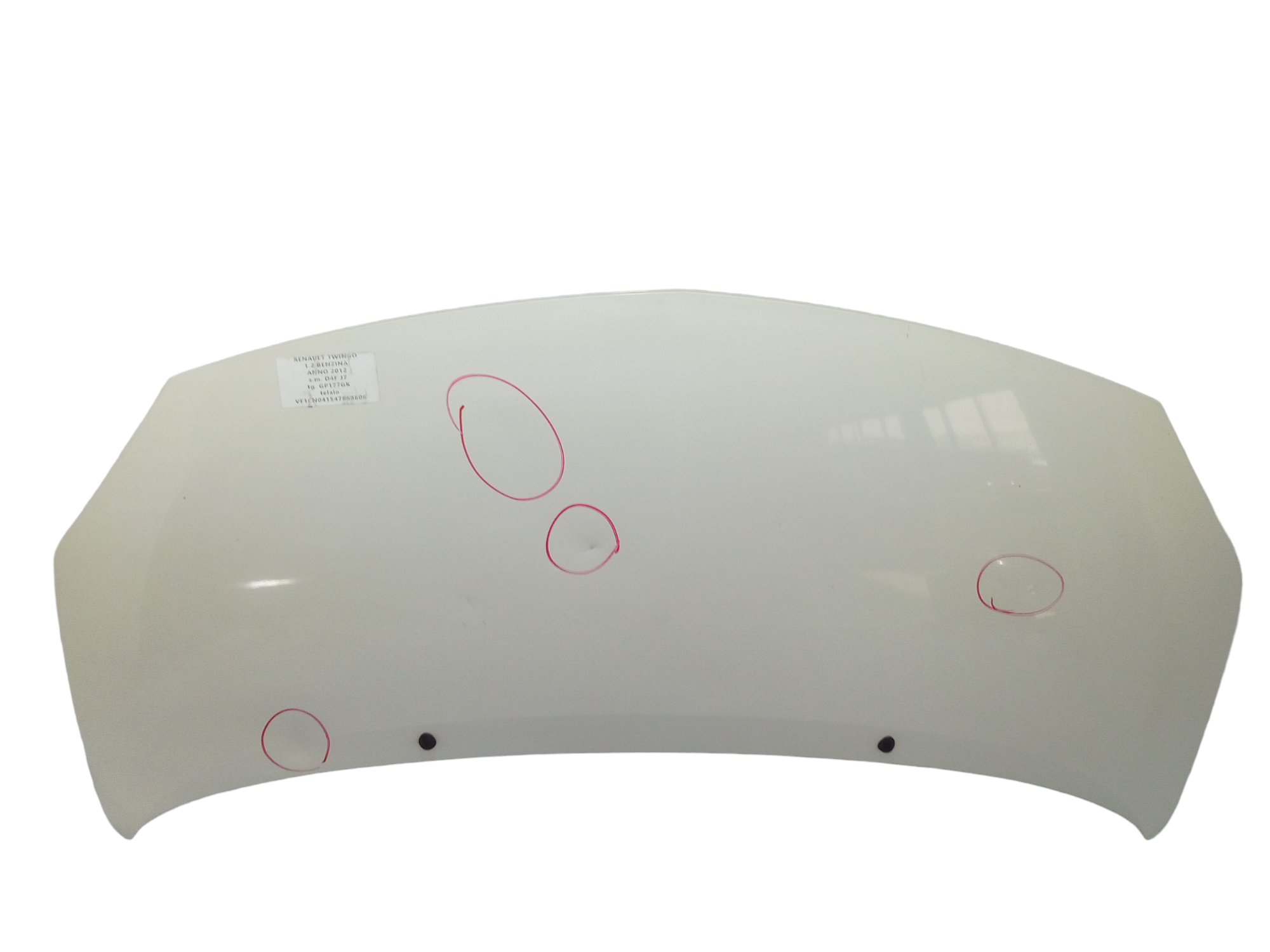 Cofano Anteriore per Renault Twingo Ii Serie  (07>14) (2007 - 2014)