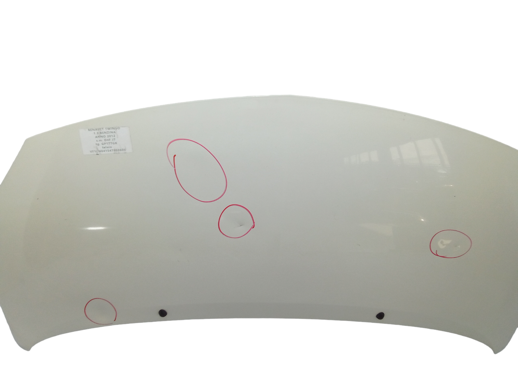 Cofano Anteriore per Renault Twingo Ii Serie  (07>14) (2007 - 2014)