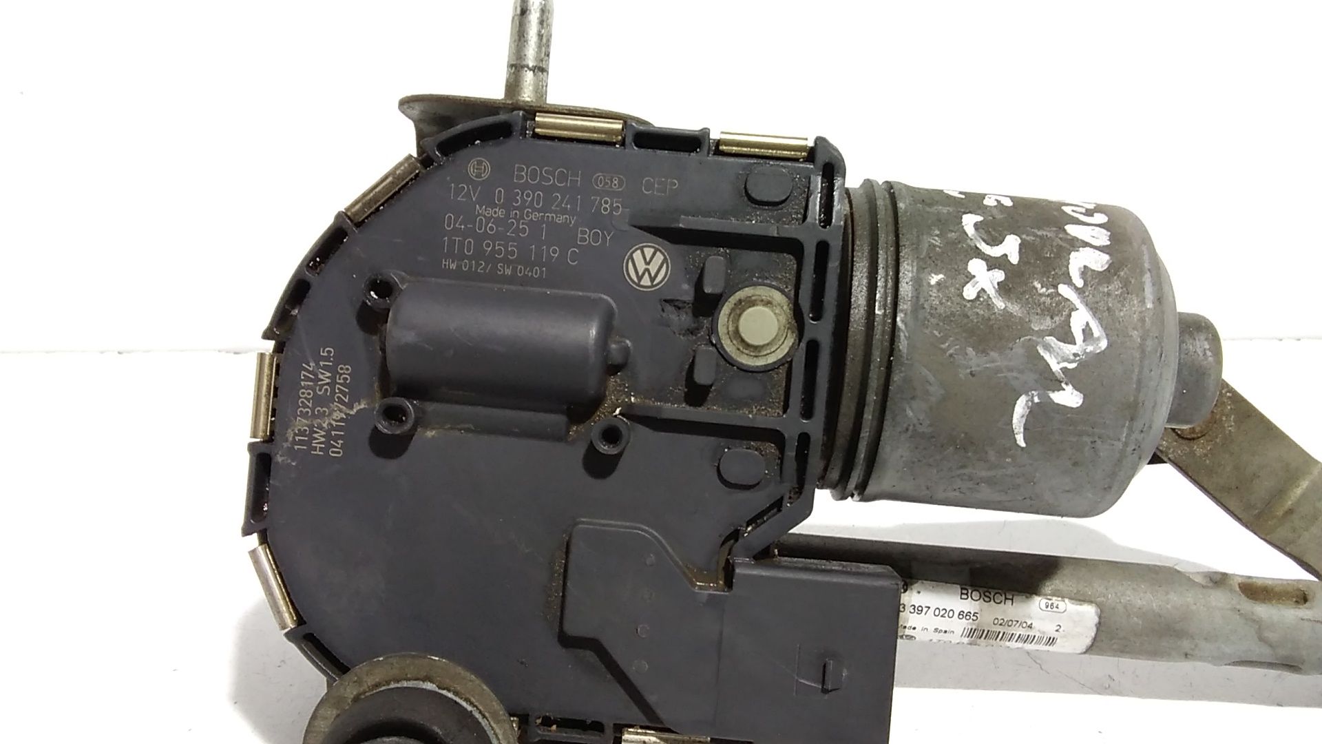 Motorino Tergicristallo Anteriore VOLKSWAGEN Touran 1 Serie