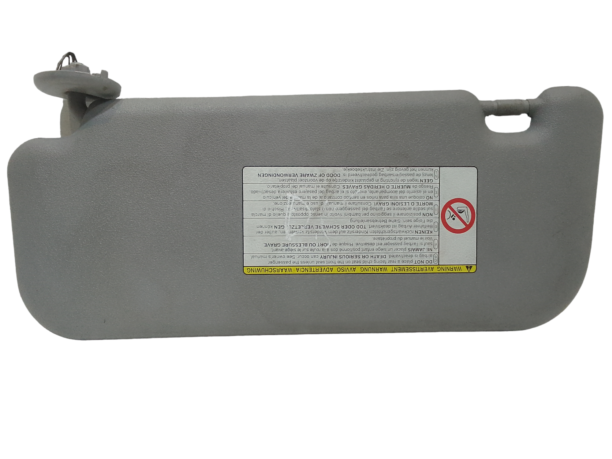 Parasole aletta Lato Passeggero per Toyota Yaris Serie (05>08) (2005 - 2008)