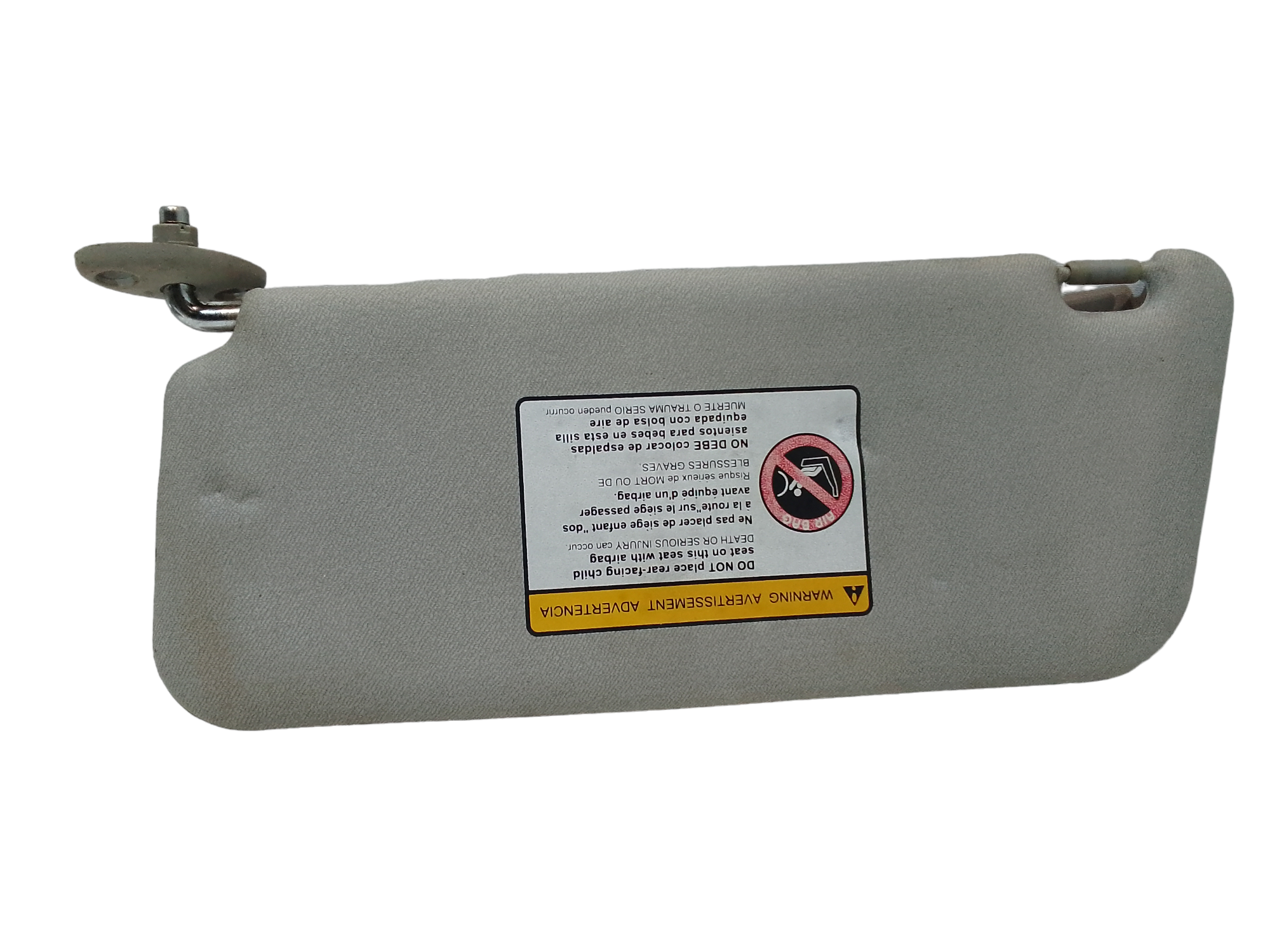 Parasole aletta Lato Passeggero per Chevrolet Matiz 3 Serie (2005 - 2007)