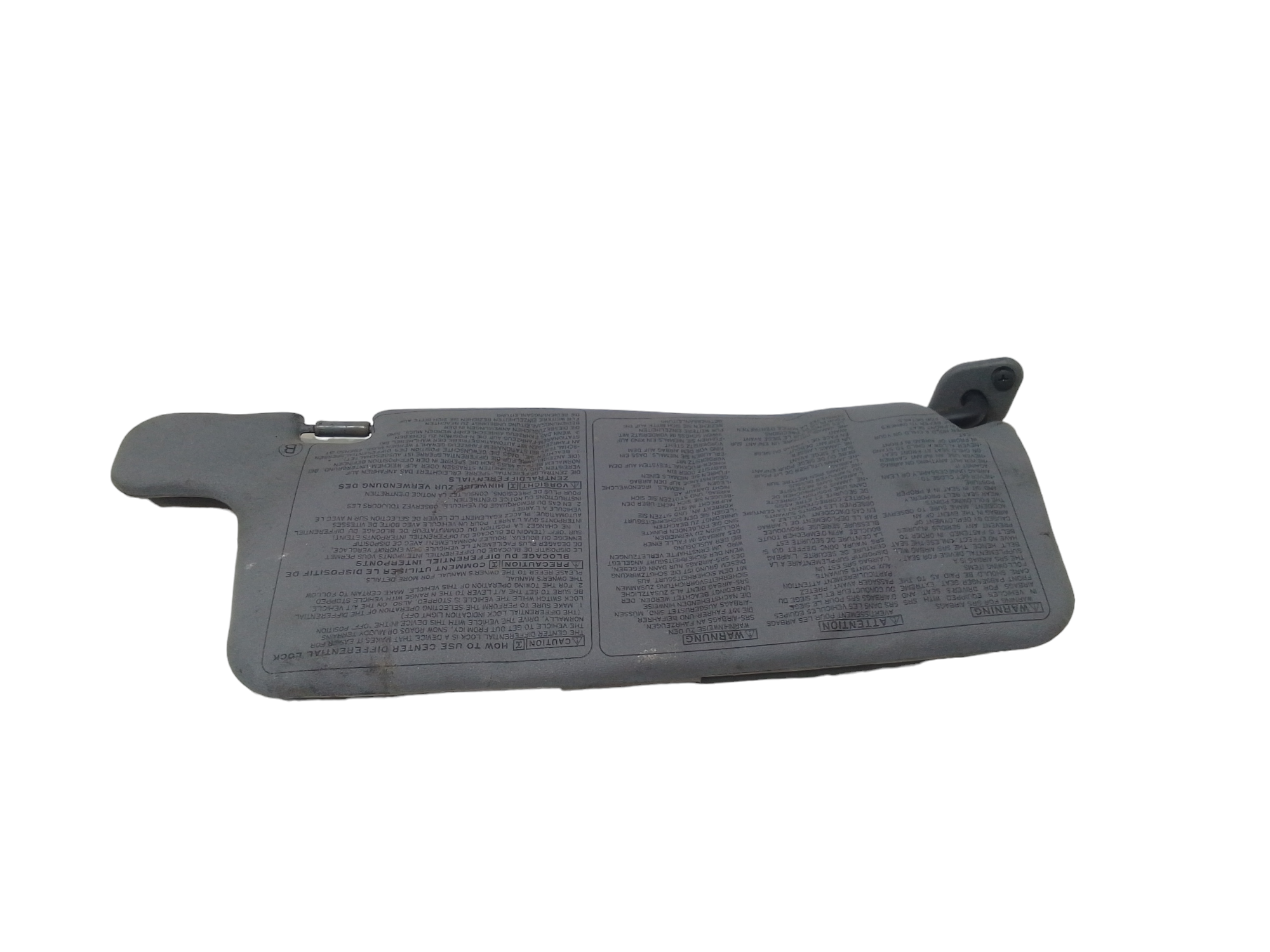Parasole aletta anteriore Lato Guida per Daihatsu Terios 1 Serie (1997 - 2006)