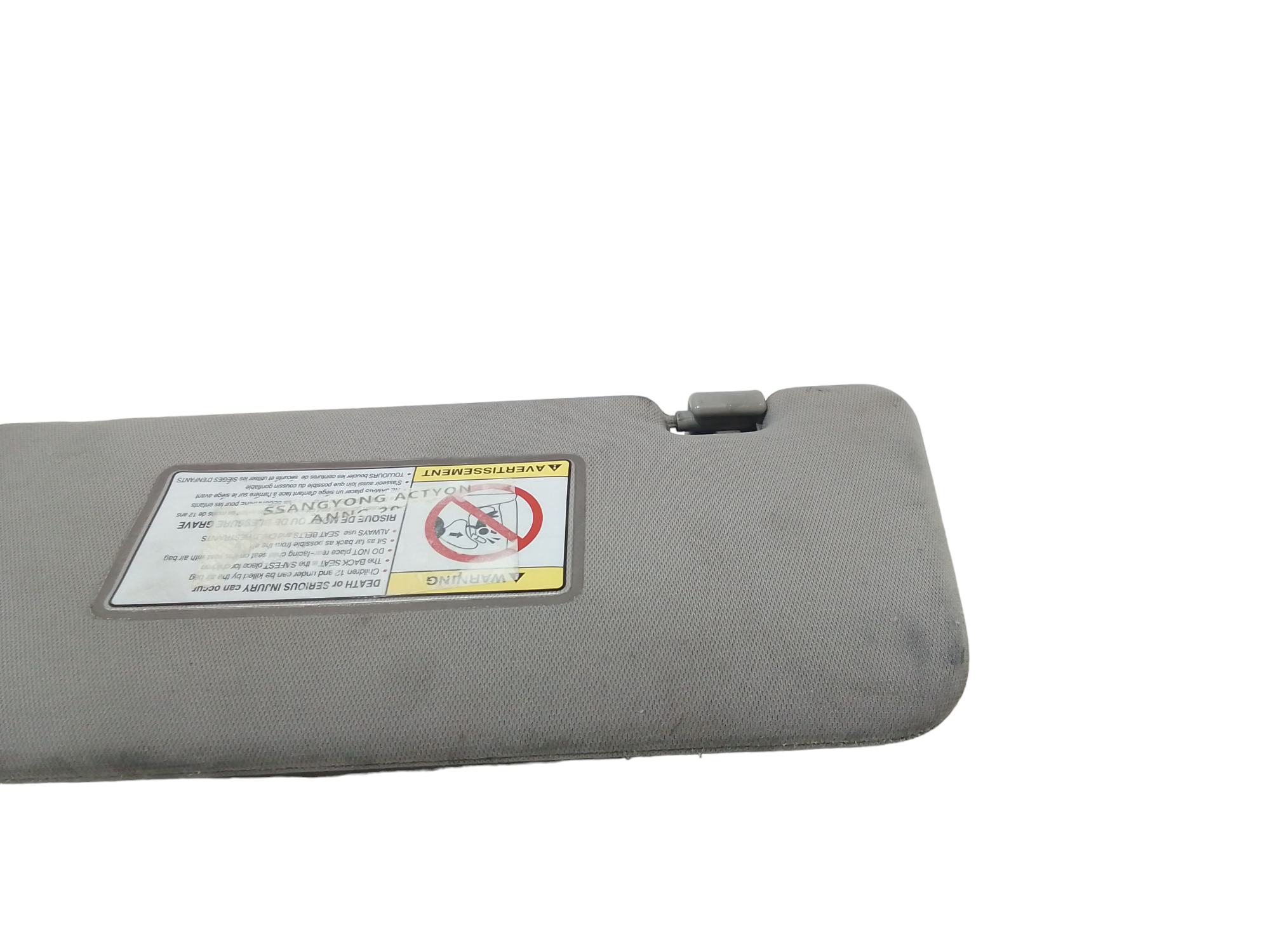 Parasole aletta Lato Passeggero per Ssangyong Actyon 1 Serie (2006 - In produzione)