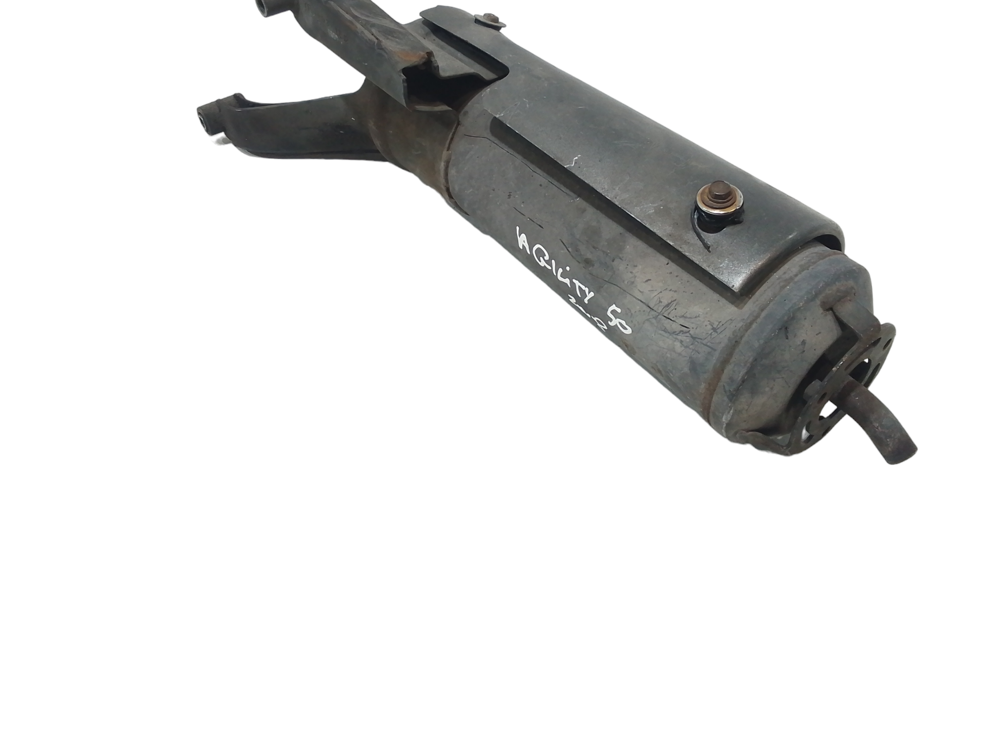 Marmitta completa di terminale scarico per Kymco Agility 50 (2007 - 2011)