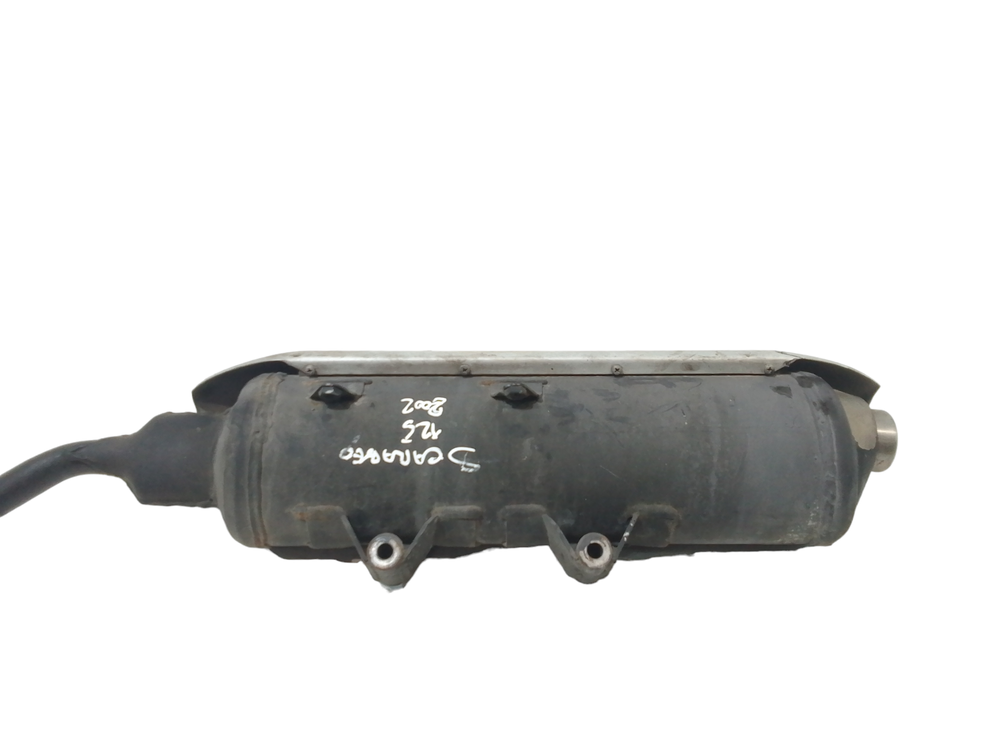 Marmitta completa di terminale scarico per Aprilia Scarabeo 125cc (2007 - 2012)