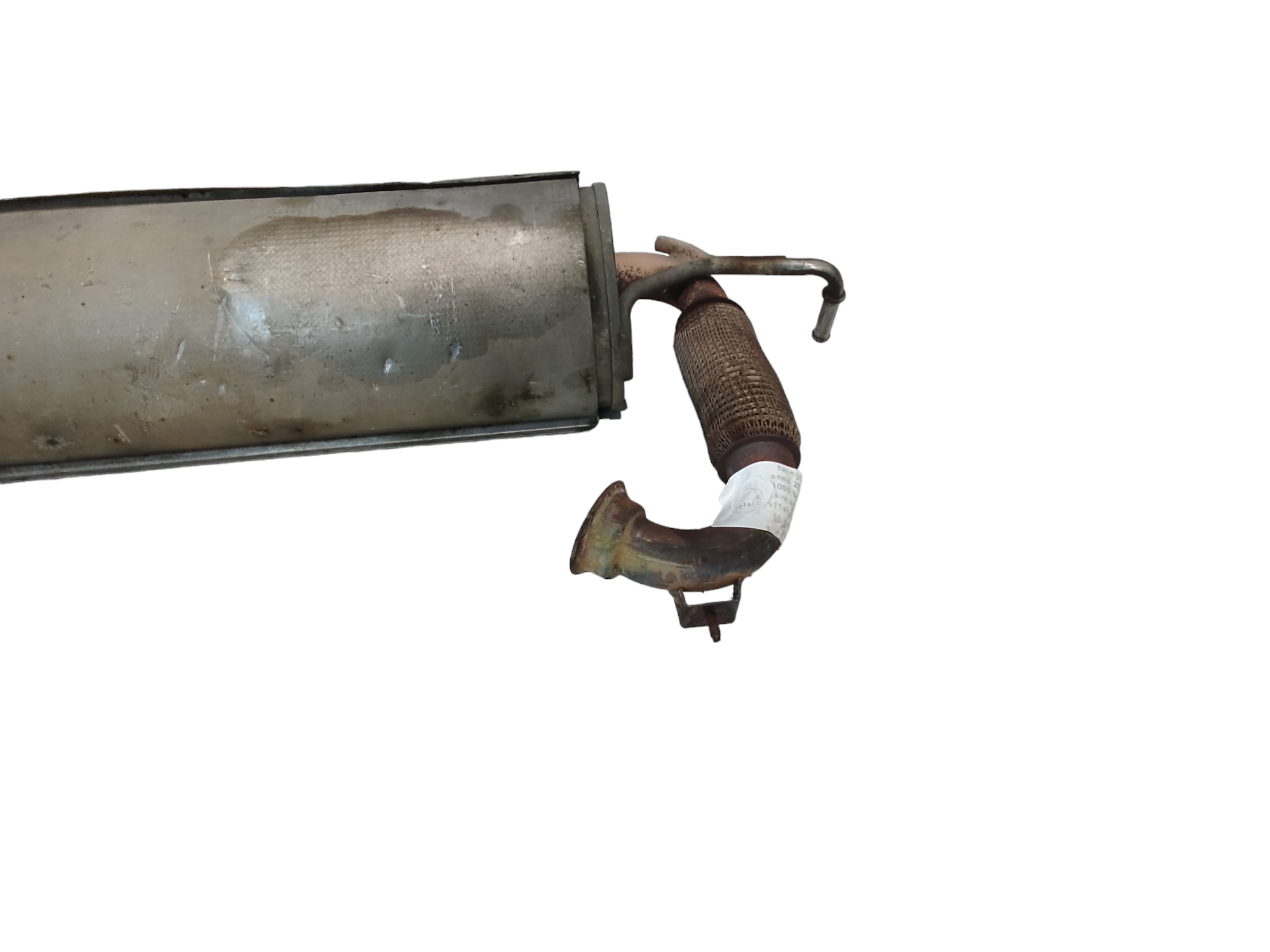 Marmitta completa di terminale scarico per Renault Twingo Iii Serie (14>) (2014 - In produzione)