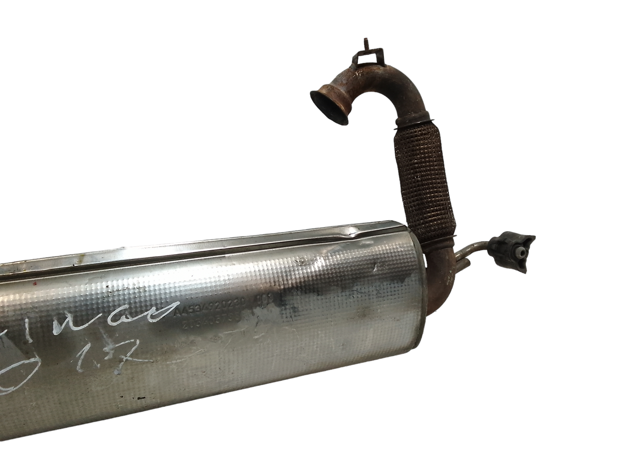 Marmitta completa di terminale scarico per Renault Twingo Iii Serie (14>) (2014 - In produzione)