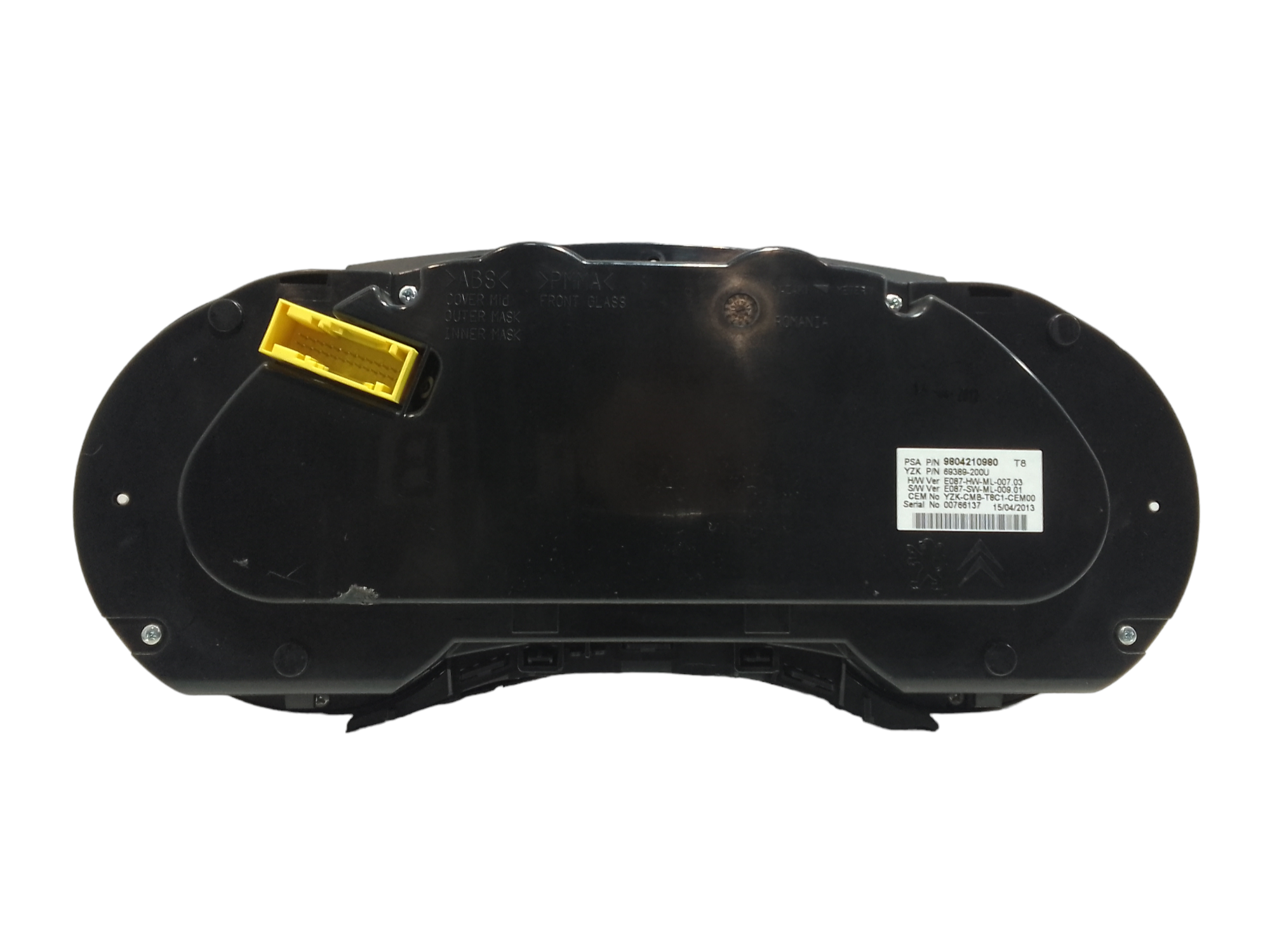 Quadro Strumenti per Peugeot 3008 Serie (09>16) (2009 - 2016)