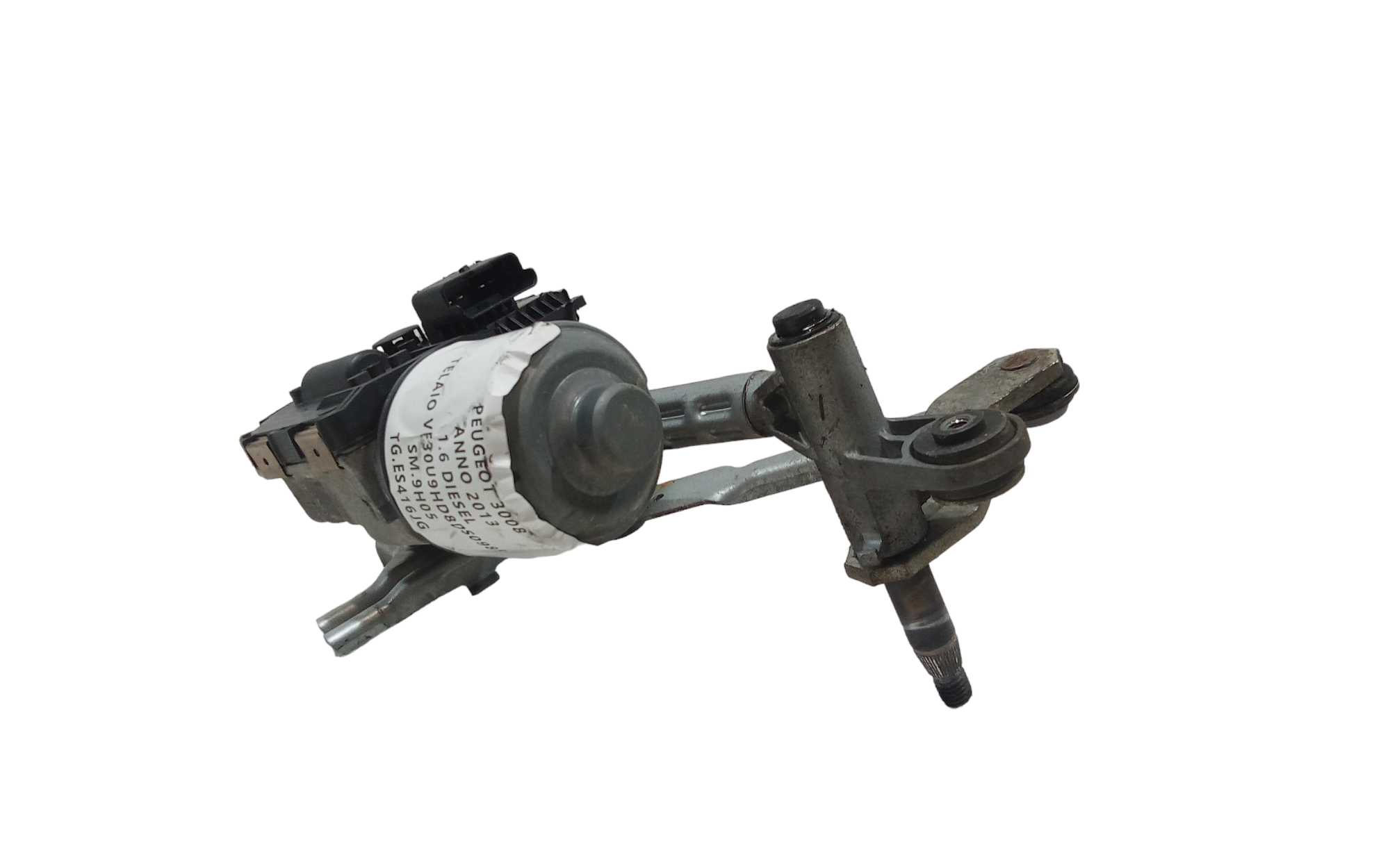 Motorino tergi ant completo di tandem per Peugeot 3008 Serie (09>16) (2009 - 2016)