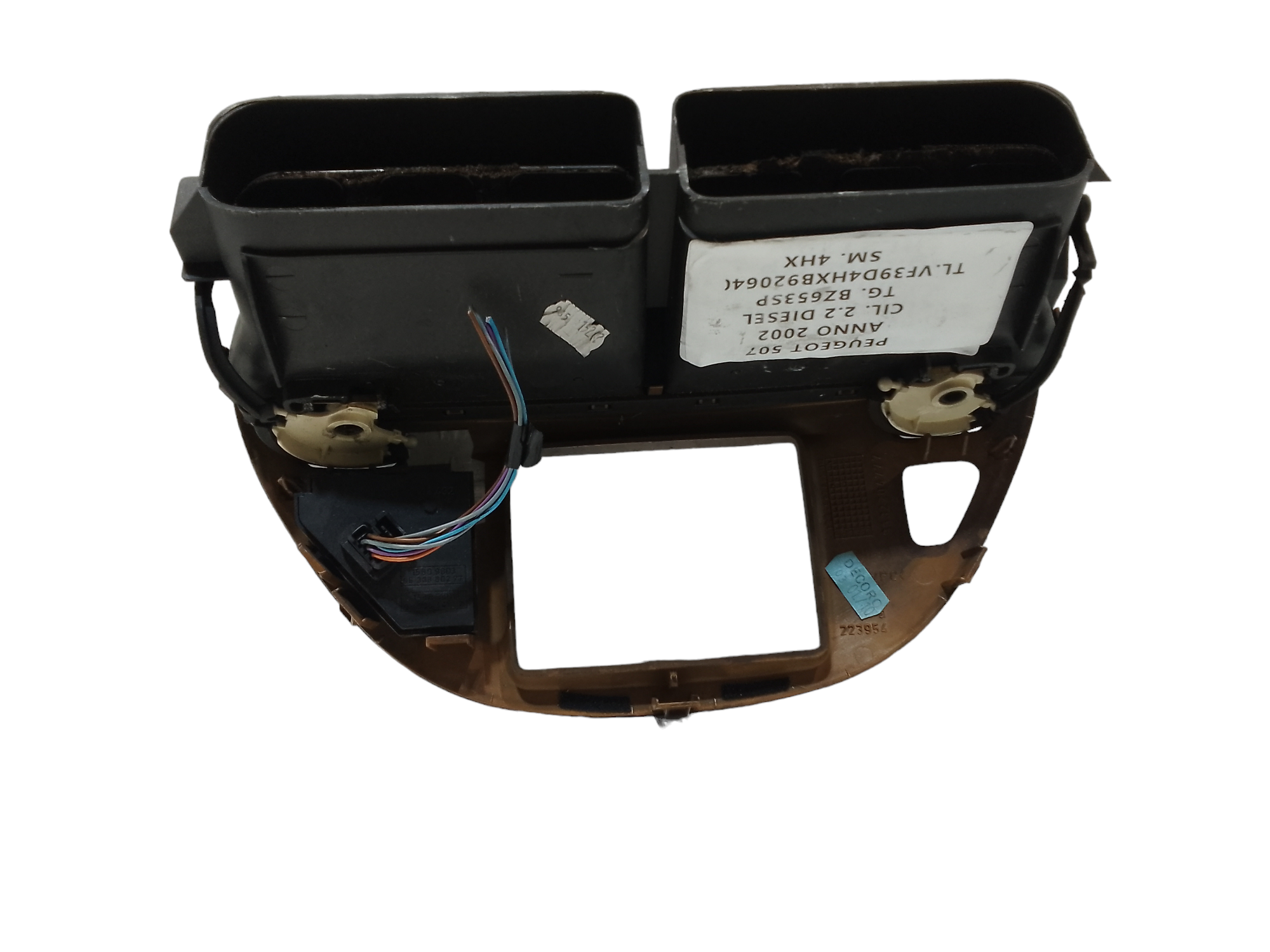 Bocchette Aria Centrale per Peugeot 607 1 Serie (1999 - 2005)