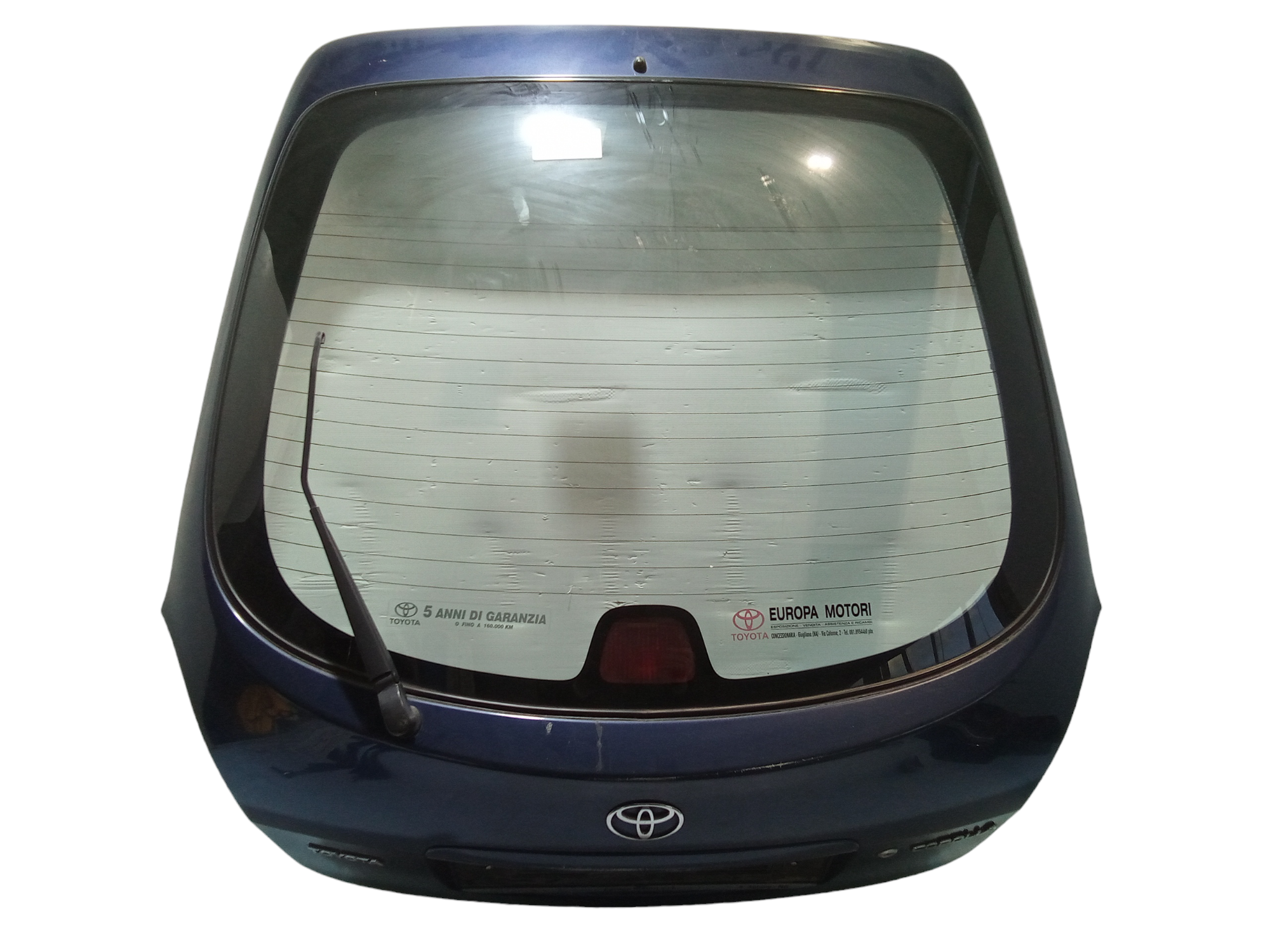 Portellone Posteriore Completo per Toyota Corolla Berlina 2 Serie (2000 - 2002)