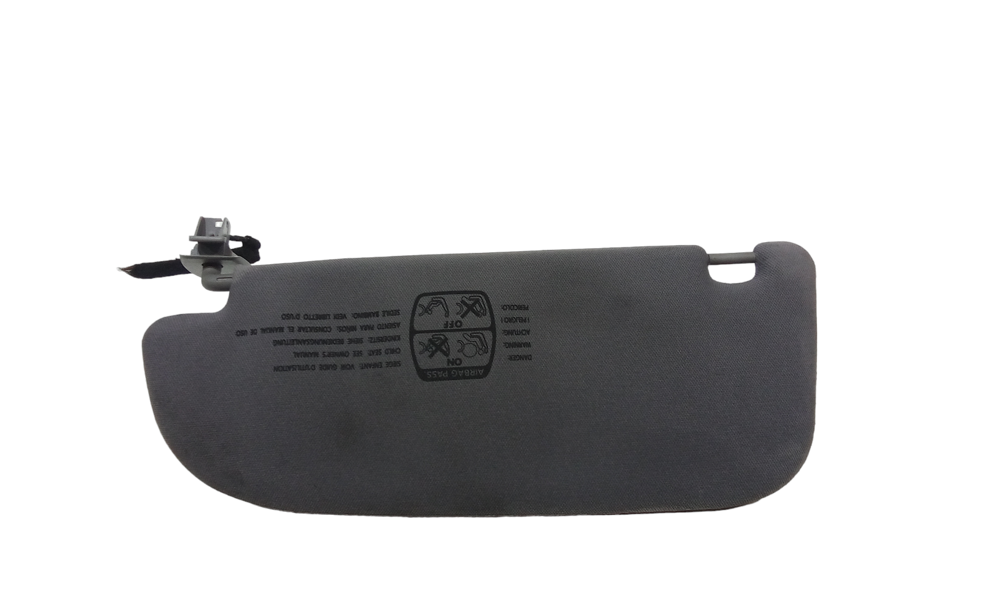 Parasole aletta Lato Passeggero per Peugeot 607 1 Serie (1999 - 2005)