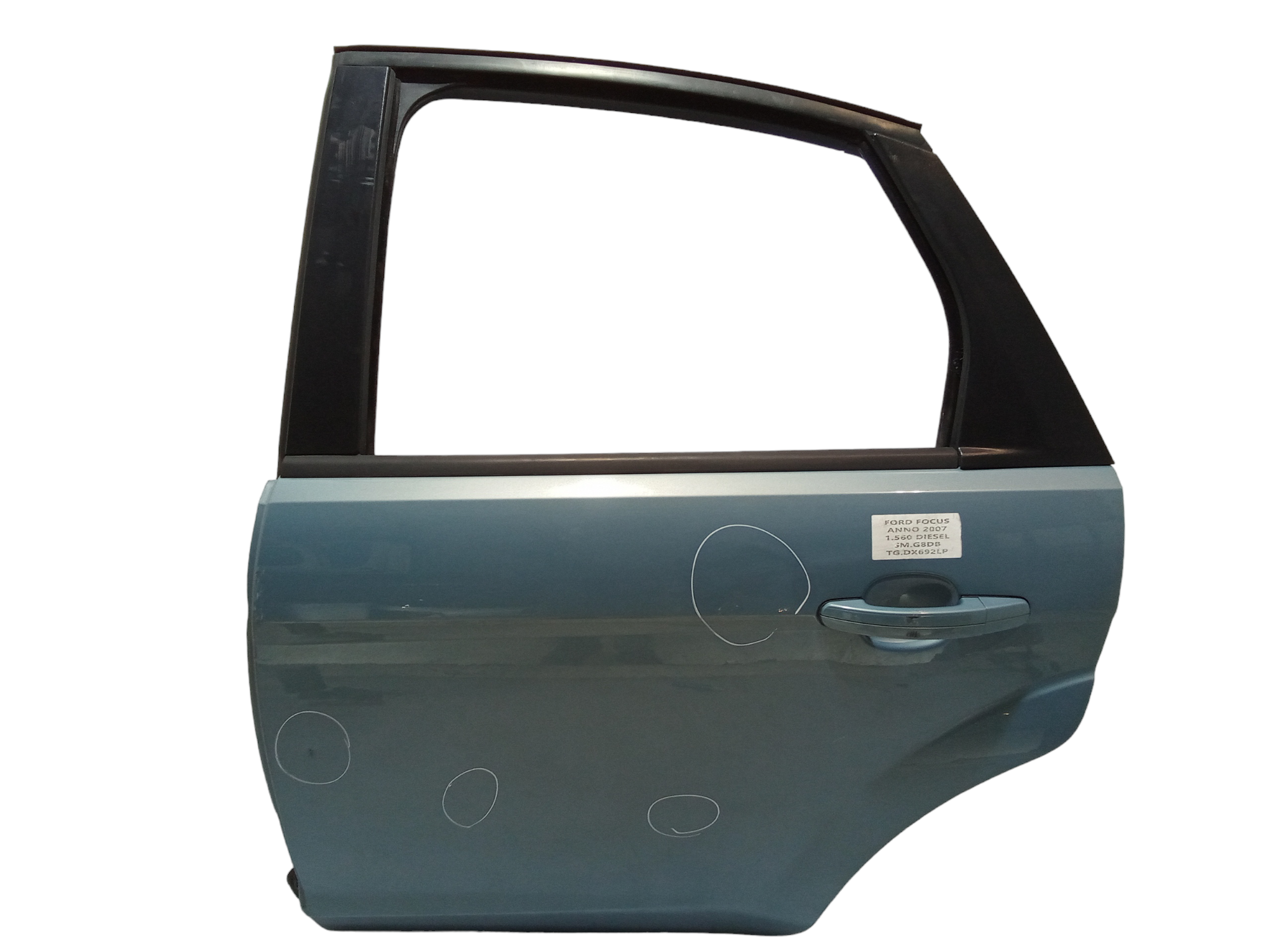 Portiera Posteriore Sinistra per Ford Focus Berlina 3 Serie (2004 - 2008)