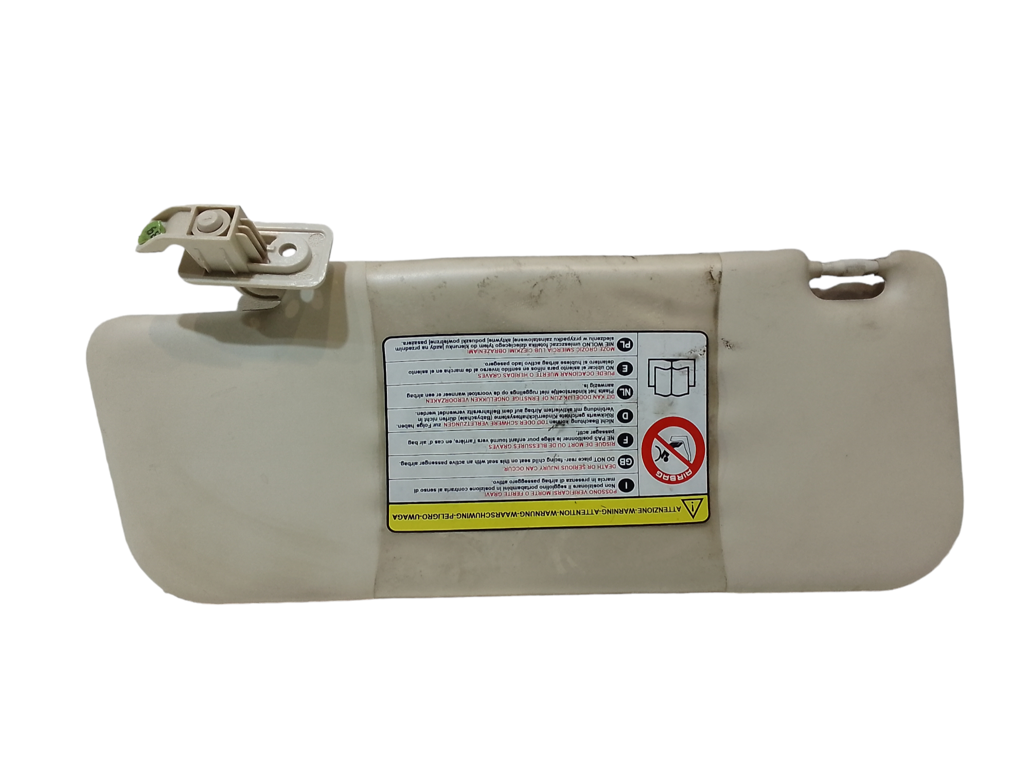 Parasole aletta Lato Passeggero per Ford Ka Serie (ccu) (08>18) (2008 - 2018)