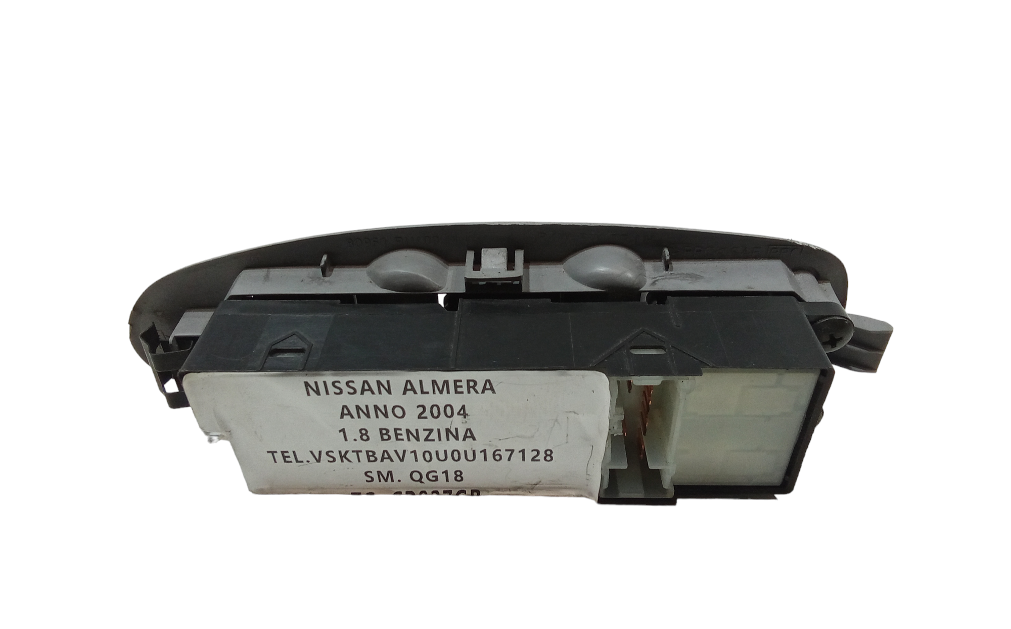 Pulsantiera anteriore sinistra Guida per Nissan Almera 3 Serie (2003 - 2006)