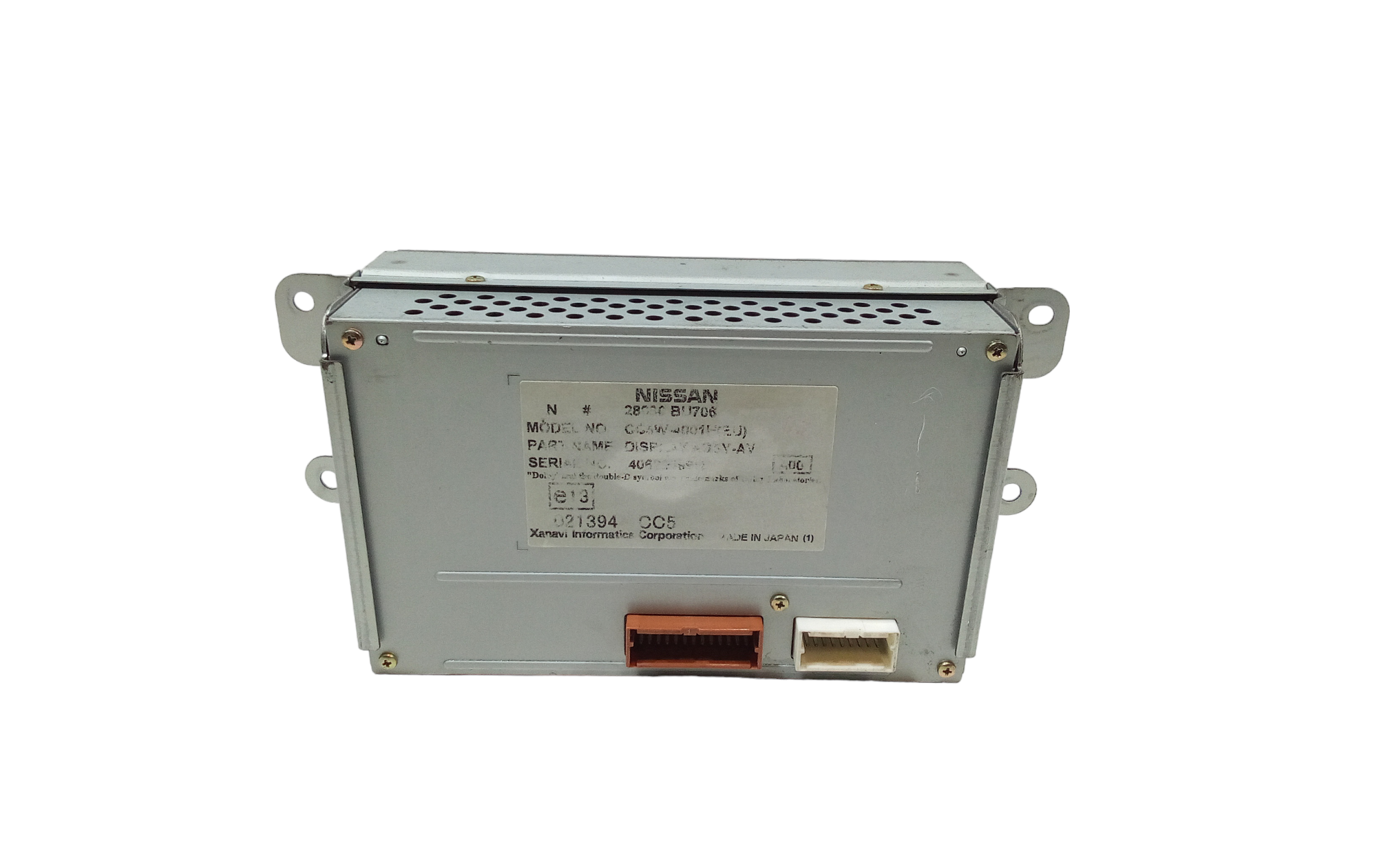 Schermo display navigatore  solo schermo  per Nissan Almera 3 Serie (2003 - 2006)