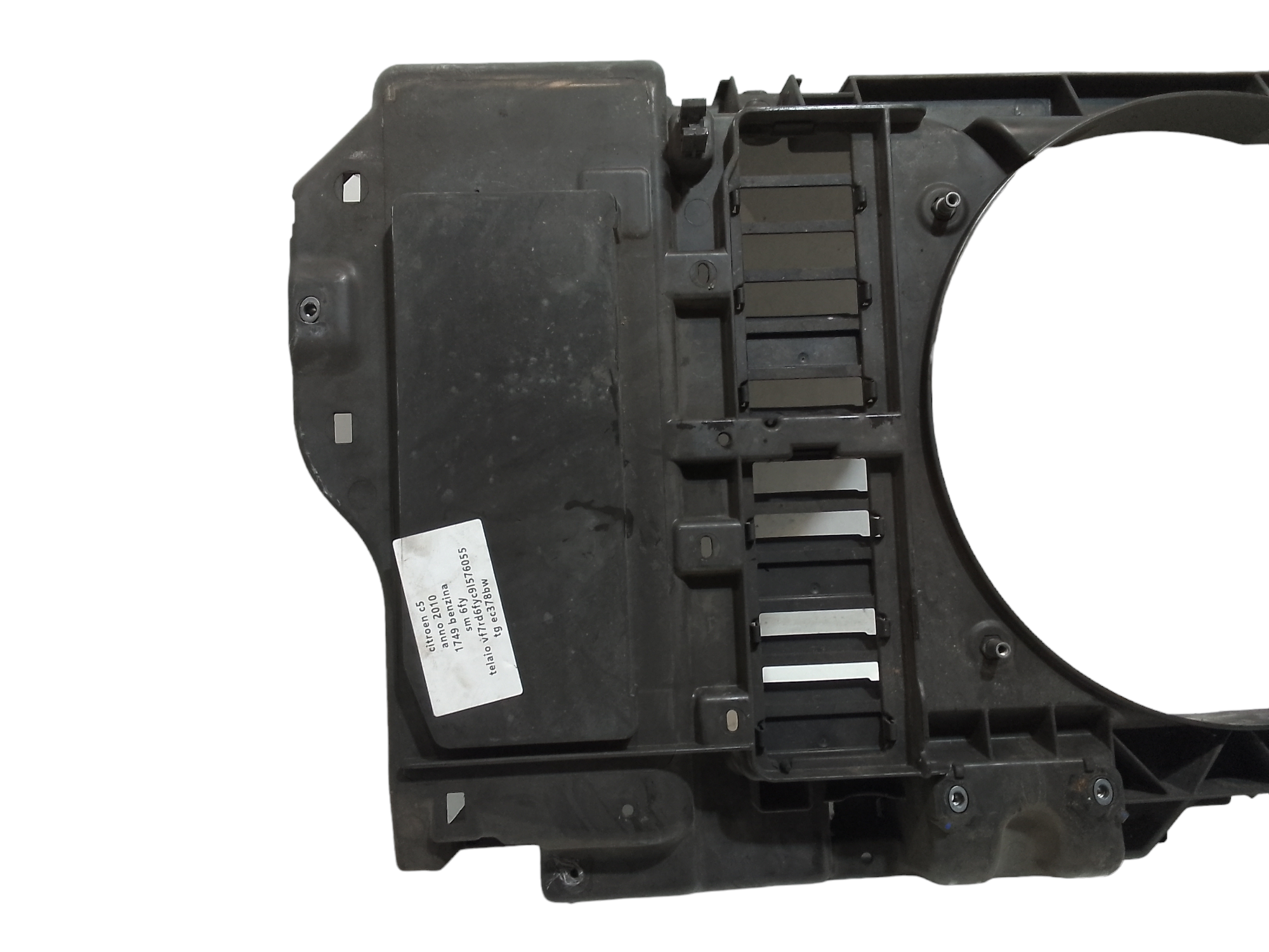 Convogliatore per Citroen C5 Berlina 3 Serie (2008 - In produzione)