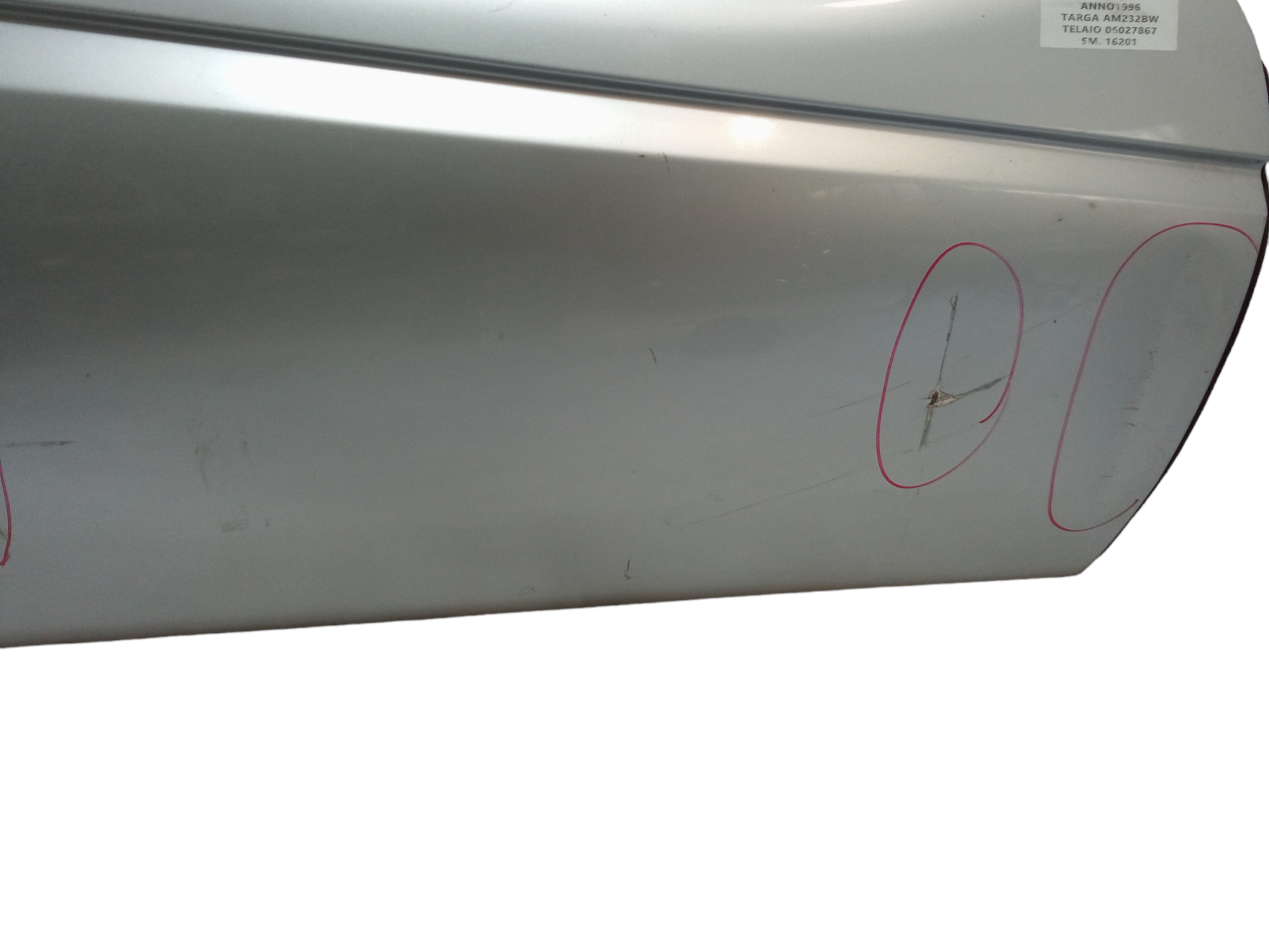 Portiera anteriore Destra per Alfa Romeo Gtv Serie (916_) (98>03) (1998 - 2003)