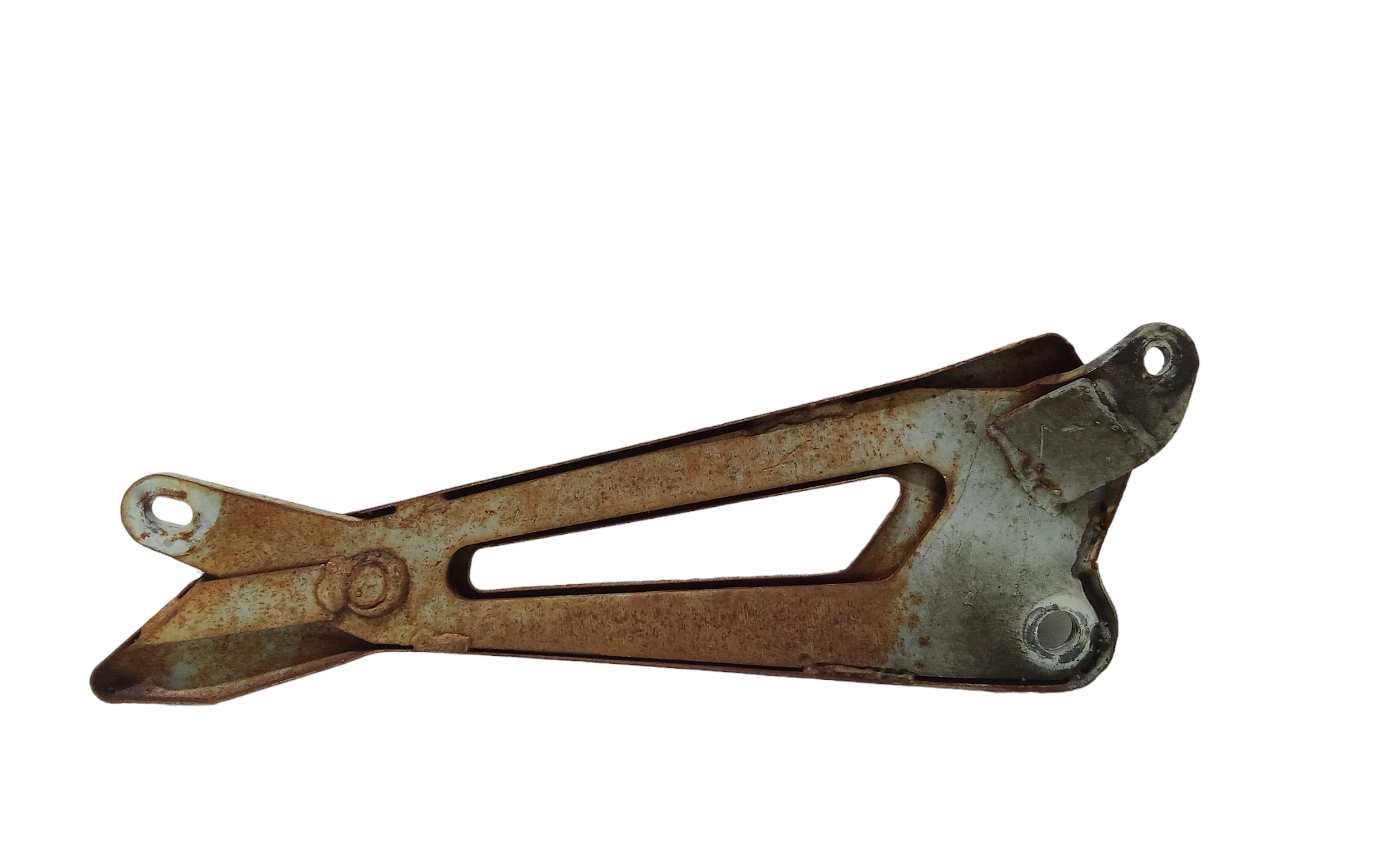 Staffa supporto pedalino posteriore destra per Yamaha YBR 125cc (2005 - 2009)