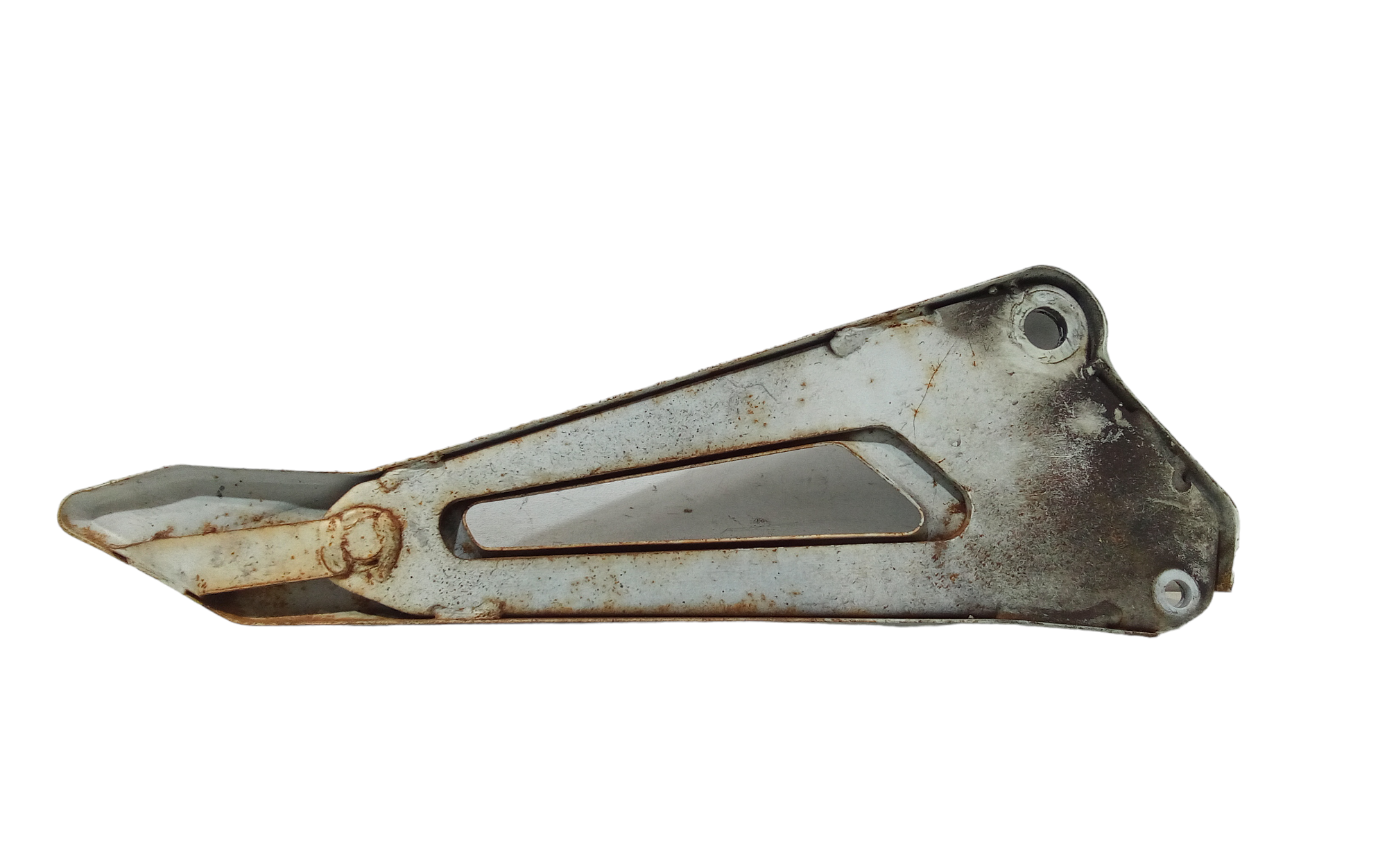 Staffa supporto pedalino posteriore sinistra per Yamaha YBR 125cc (2005 - 2009)