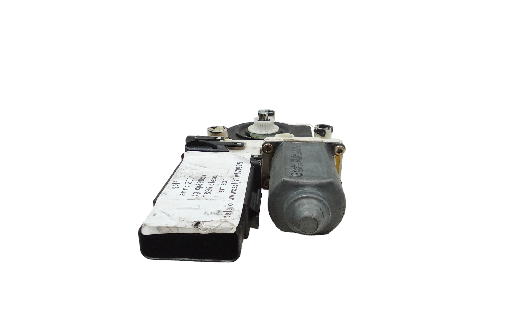 Motorino Alzavetro anteriore Sinistro per Volkswagen Golf 4 Berlina (97>03) (1997 - 2003)