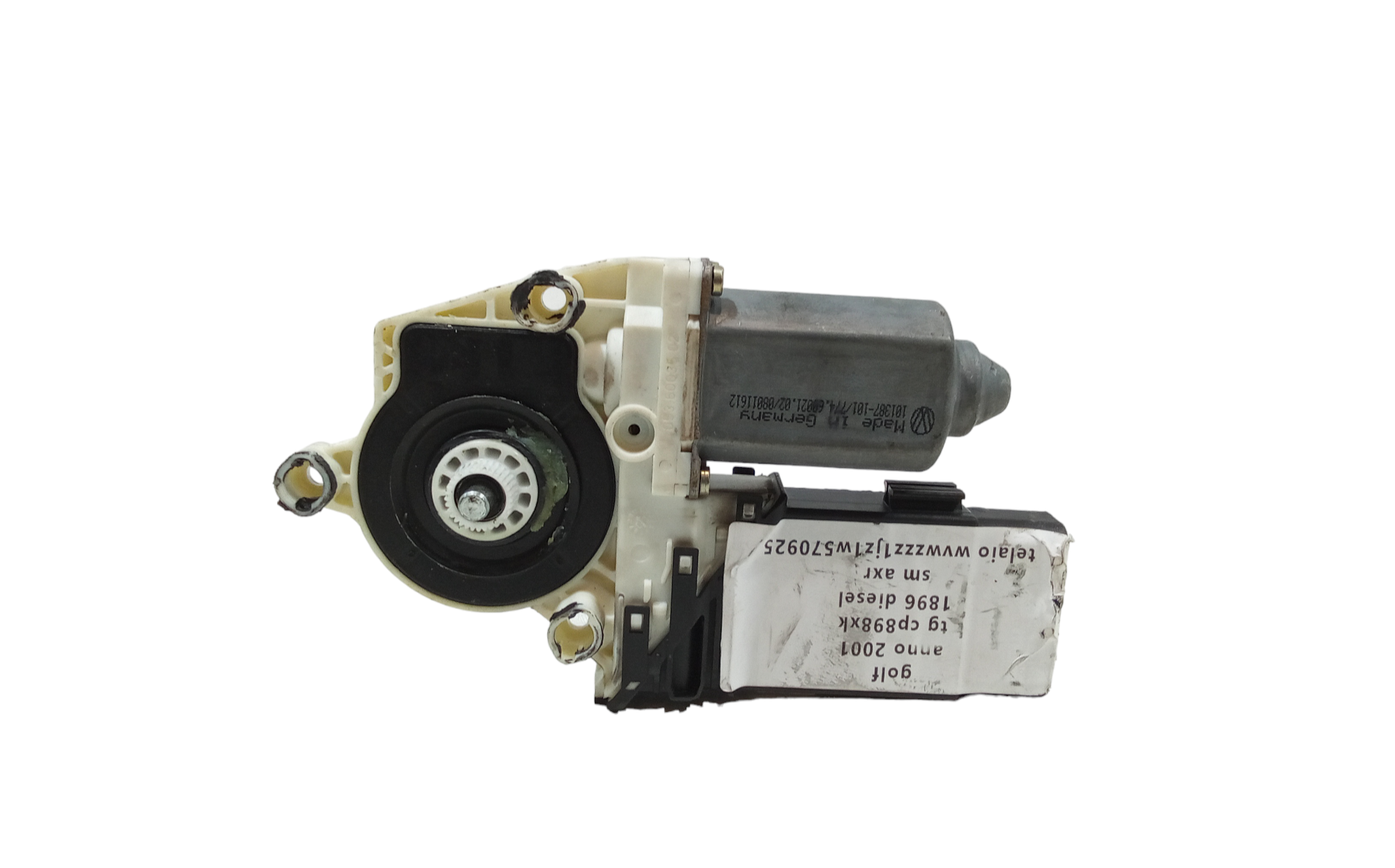 Motorino Alzavetro anteriore Sinistro per Volkswagen Golf 4 Berlina (97>03) (1997 - 2003)